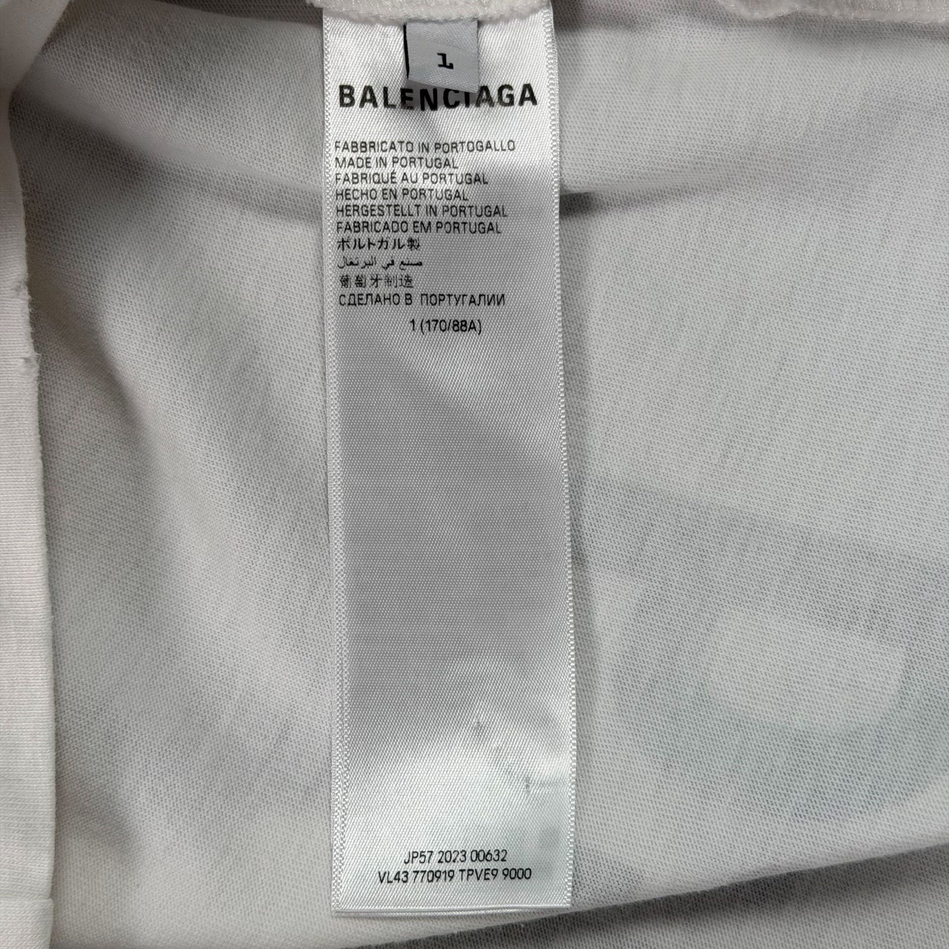 Balenciaga Balenciaga Graphic Print T-Shirt Size S Size US S / EU 44-46 / 1 - 8 Thumbnail