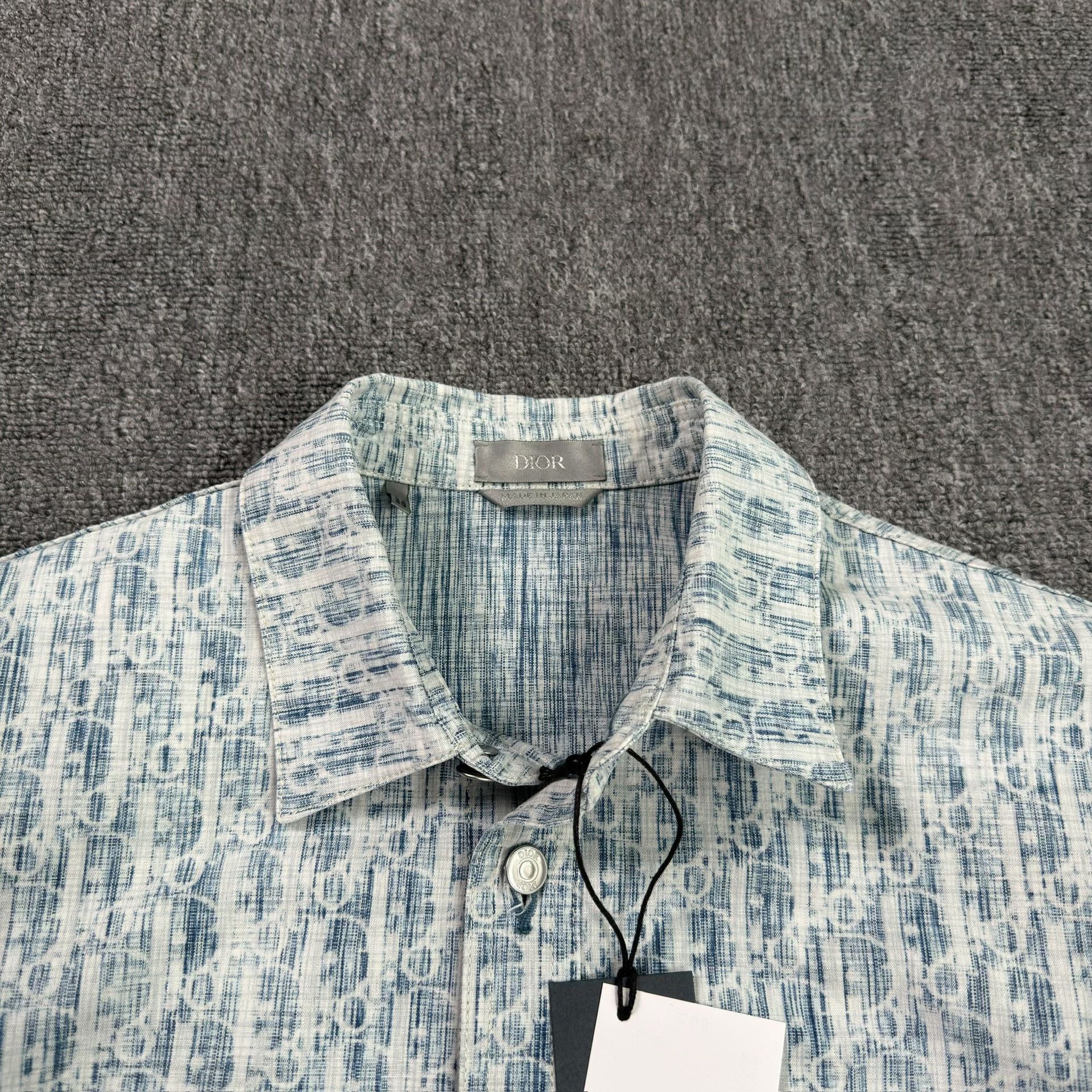 Dior Dior Oblique Print Button Up Shirt Size S Size US S / EU 44-46 / 1 - 4 Thumbnail