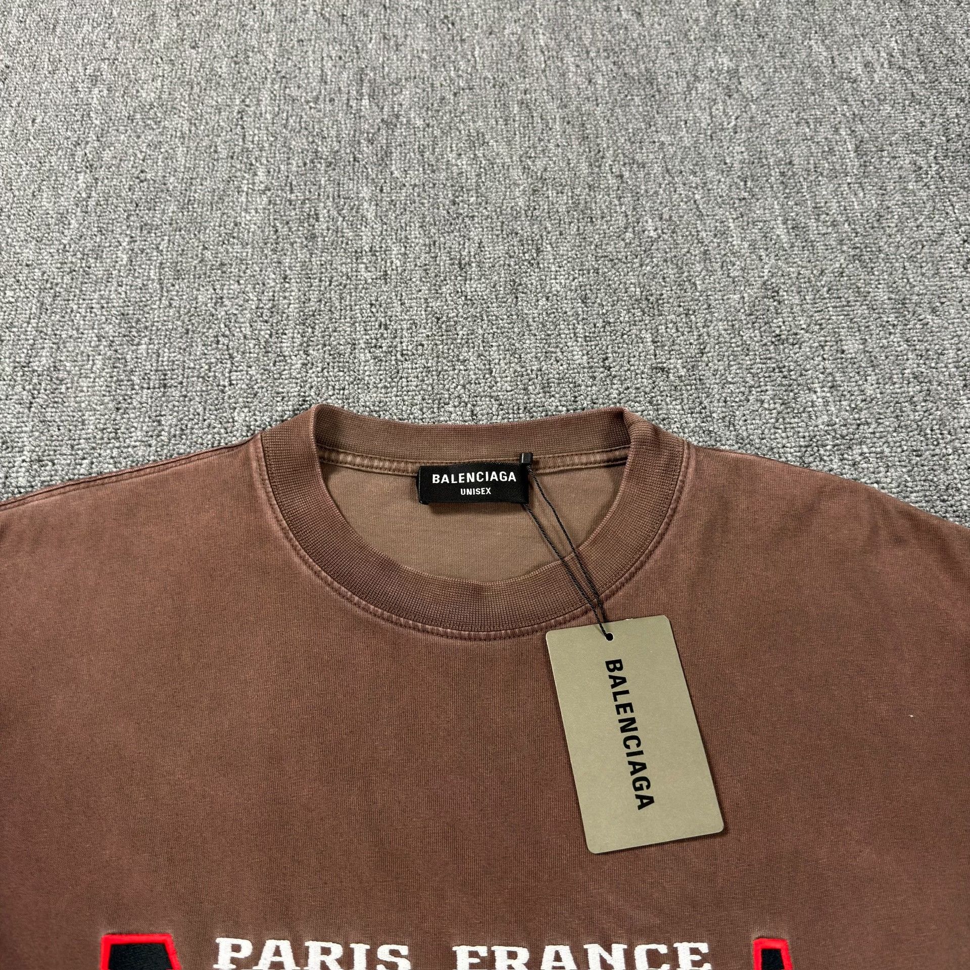 Balenciaga Balenciaga Logo Embroidered T-Shirt Size L Size US L / EU 52-54 / 3 - 3 Thumbnail