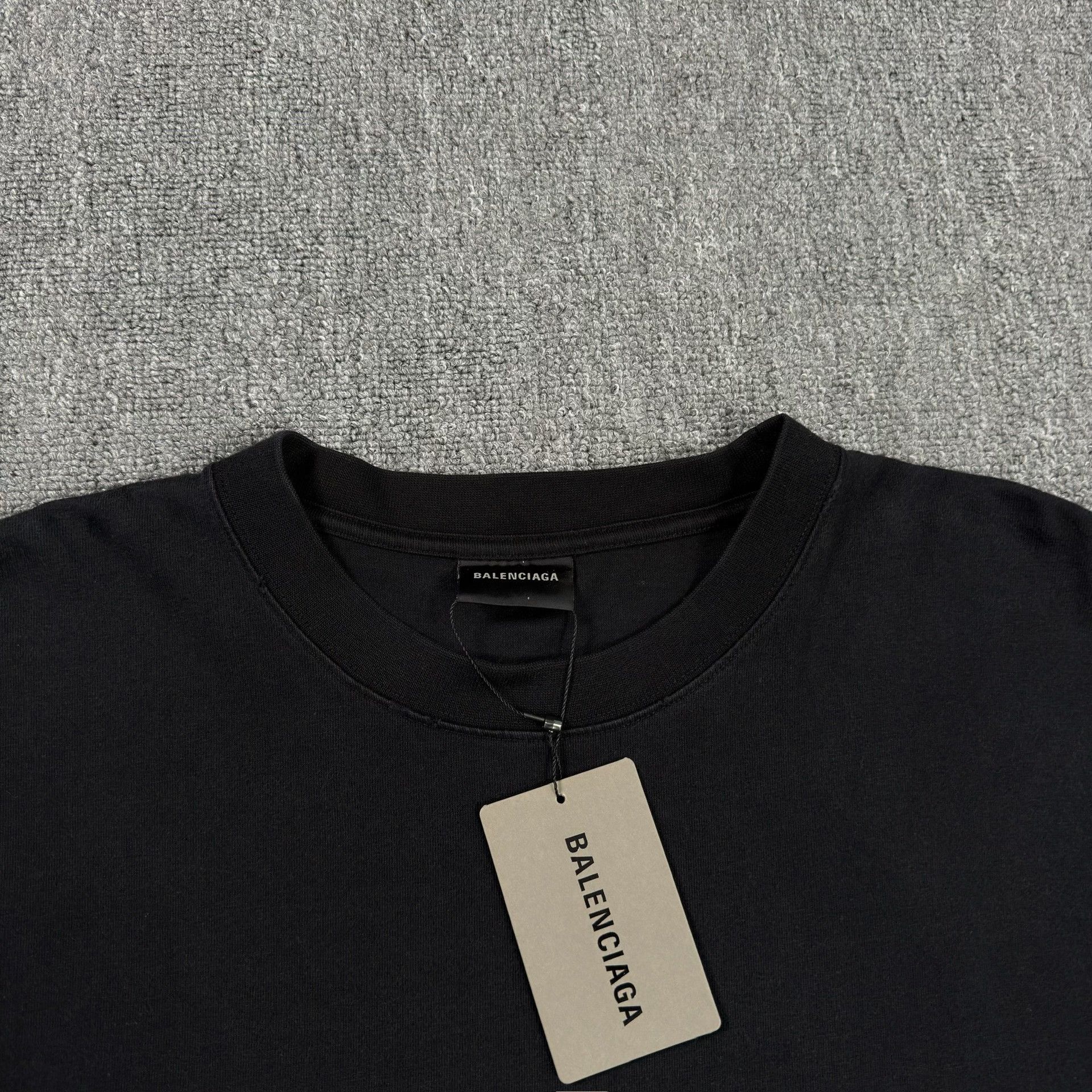 Balenciaga Balenciaga Wave Logo T-Shirt Size S Size US S / EU 44-46 / 1 - 4 Thumbnail