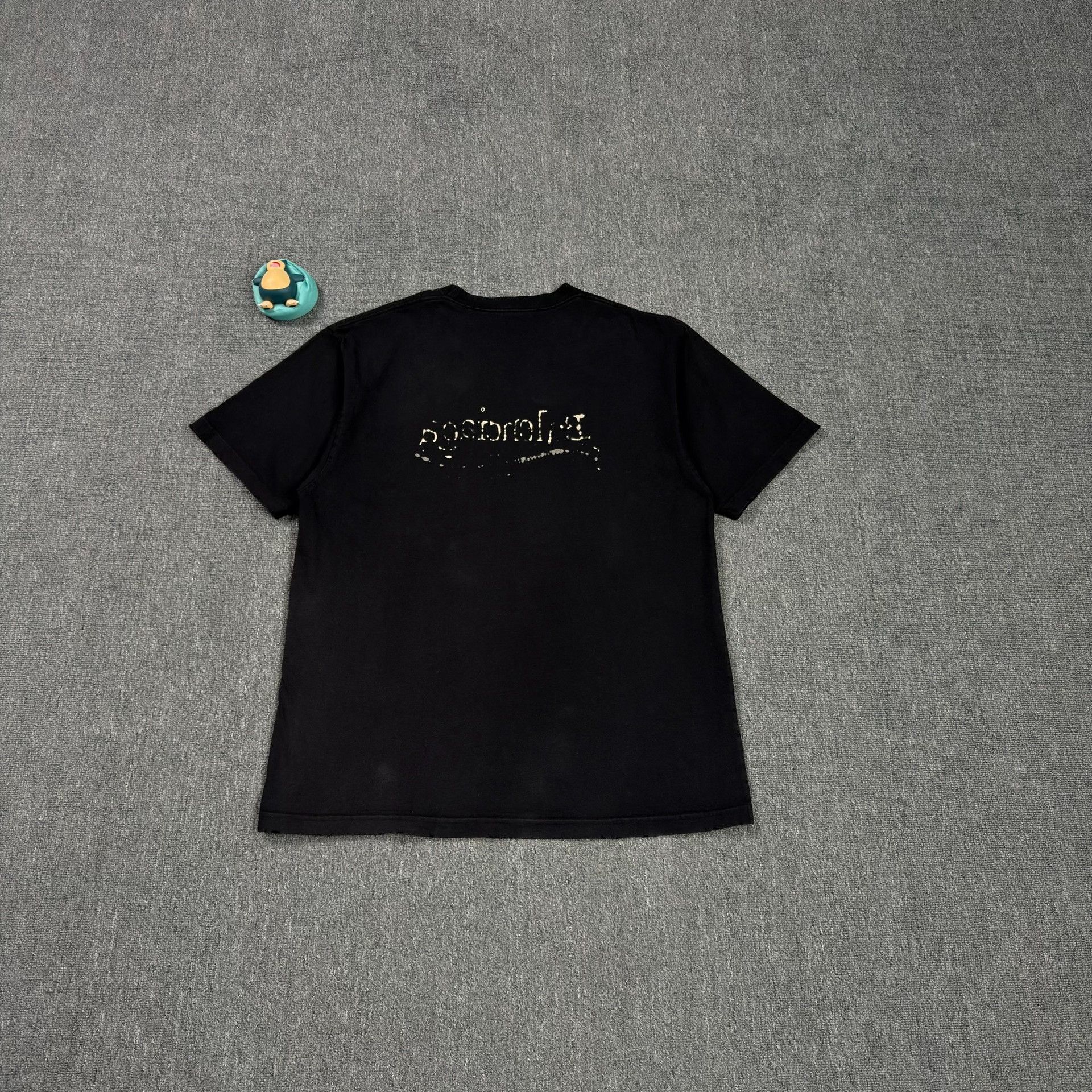 Balenciaga Balenciaga Wave Logo T-Shirt Size S Size US S / EU 44-46 / 1 - 3 Thumbnail