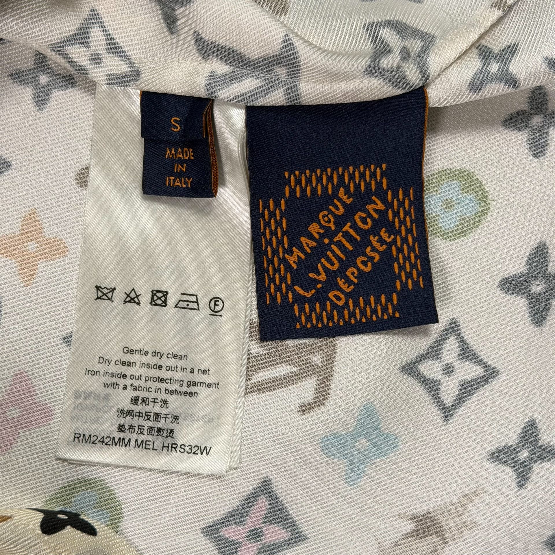 Louis Vuitton Louis Vuitton Monogram Short Sleeve Shirt Size S Size US S / EU 44-46 / 1 - 8 Thumbnail