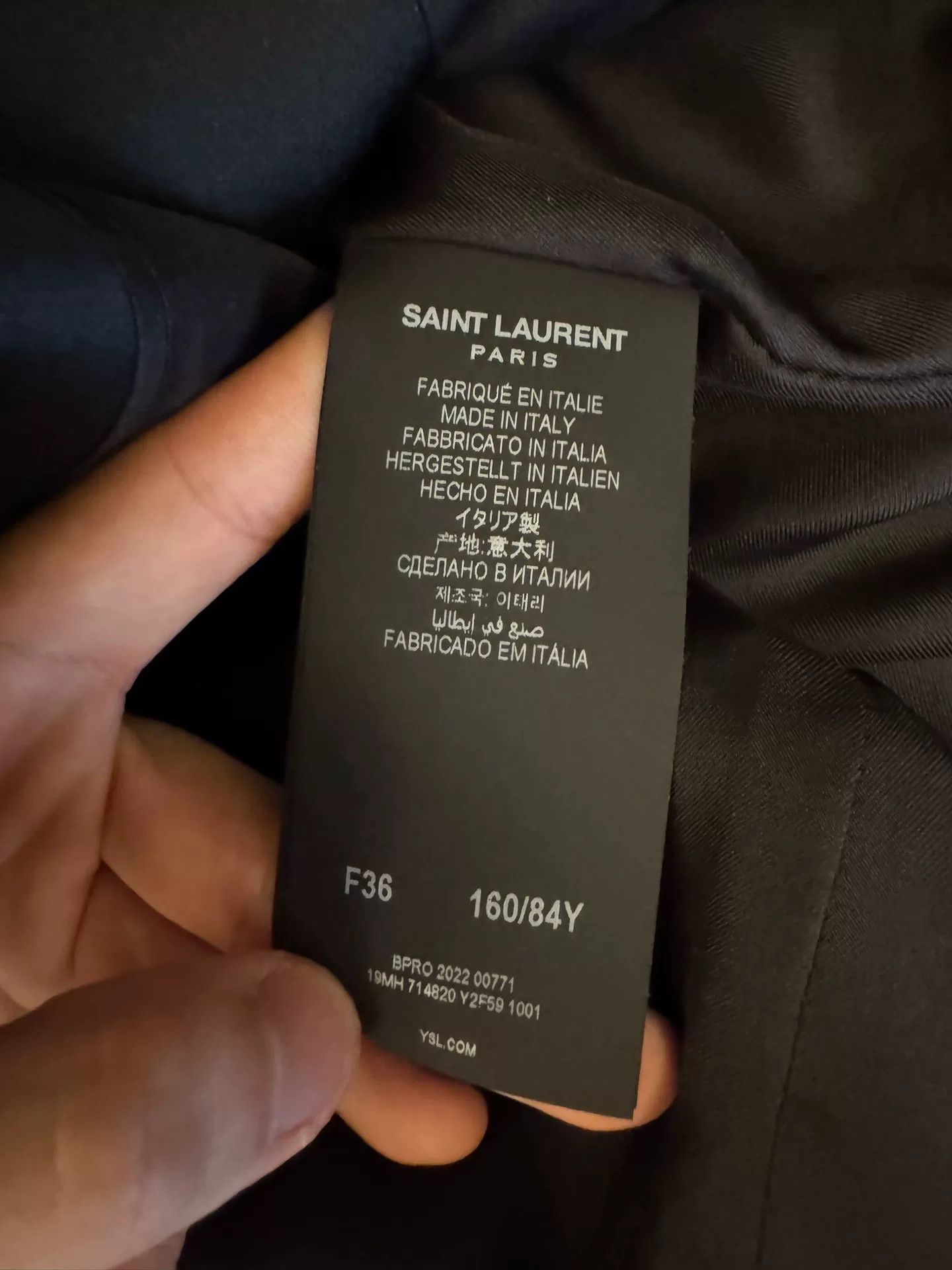 Saint Laurent Paris Saint Laurent Wool Cape Coat Size 36 Size XS / US 0-2 / IT 36-38 - 9 Thumbnail