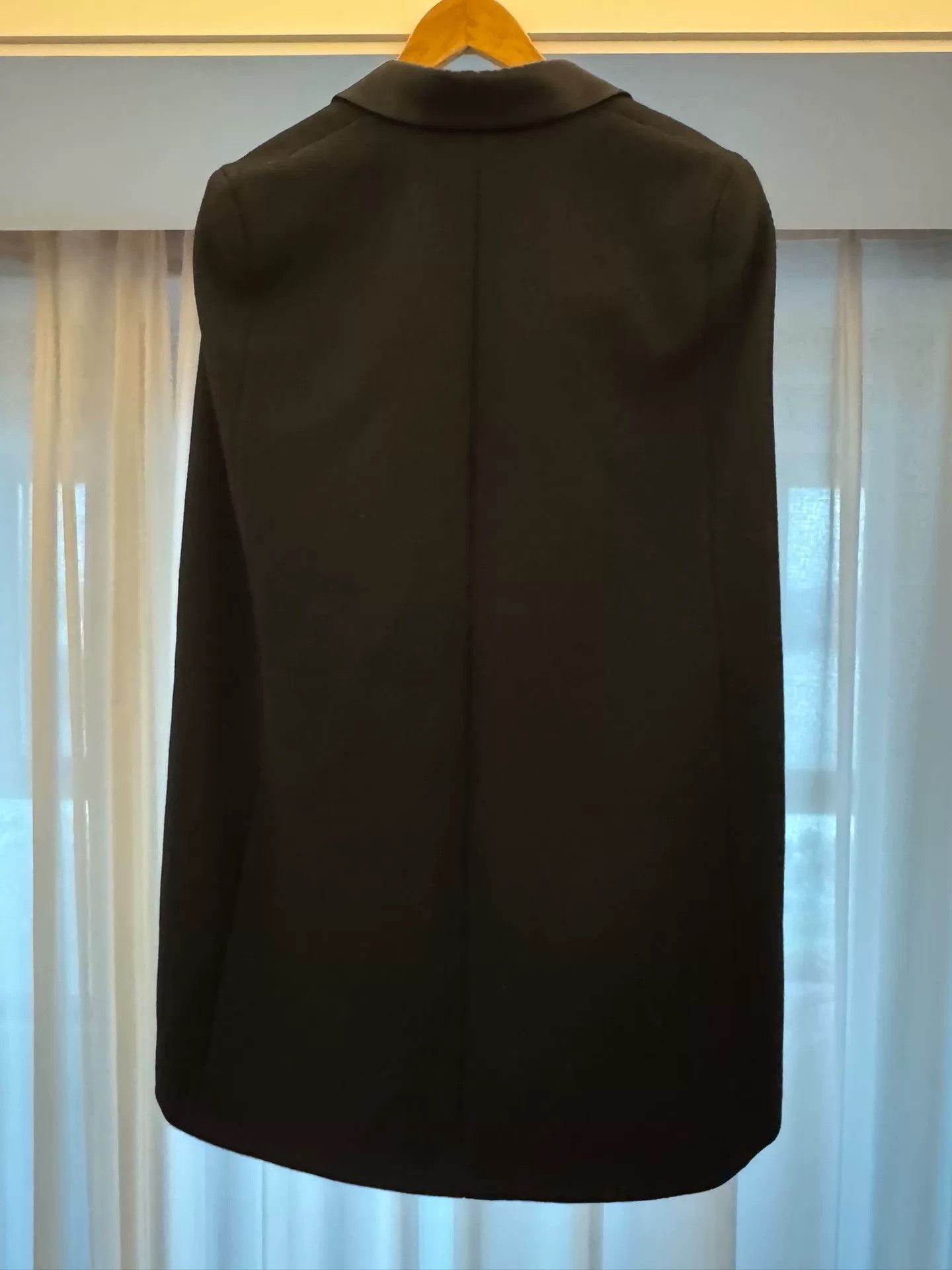 Saint Laurent Paris Saint Laurent Wool Cape Coat Size 36 Size XS / US 0-2 / IT 36-38 - 6 Thumbnail
