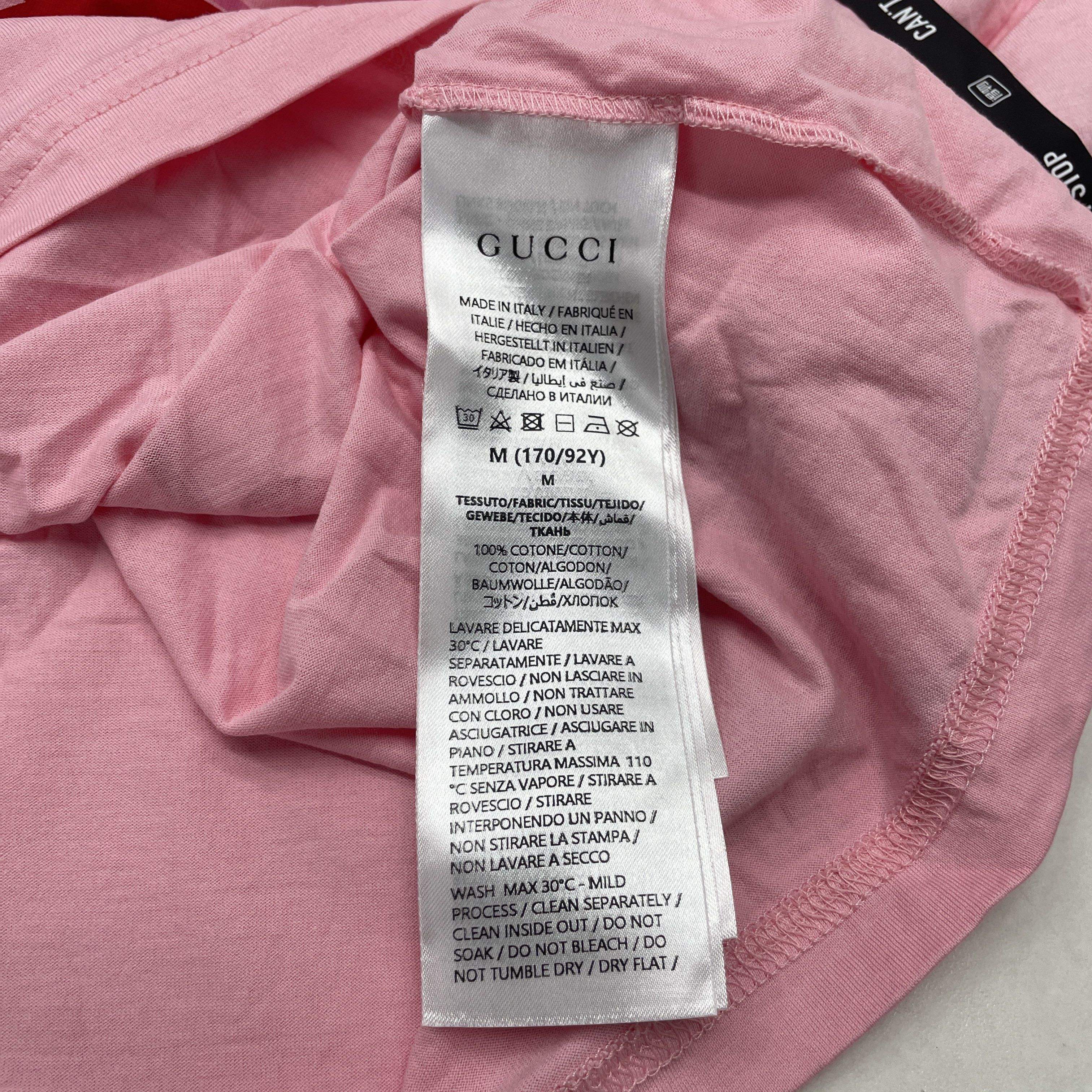 Gucci Gucci Butterfly Logo Ringer T-Shirt Size M Size M / US 6-8 / IT 42-44 - 3 Thumbnail