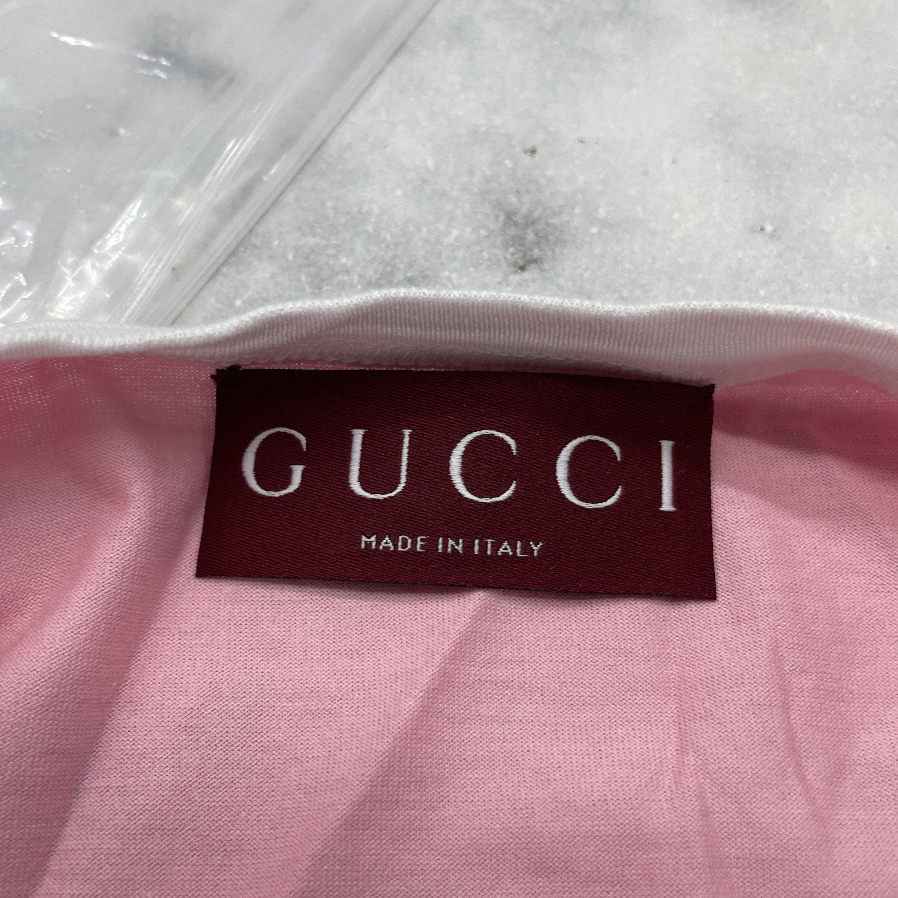 Gucci Gucci Butterfly Logo Ringer T-Shirt Size M Size M / US 6-8 / IT 42-44 - 2 Thumbnail