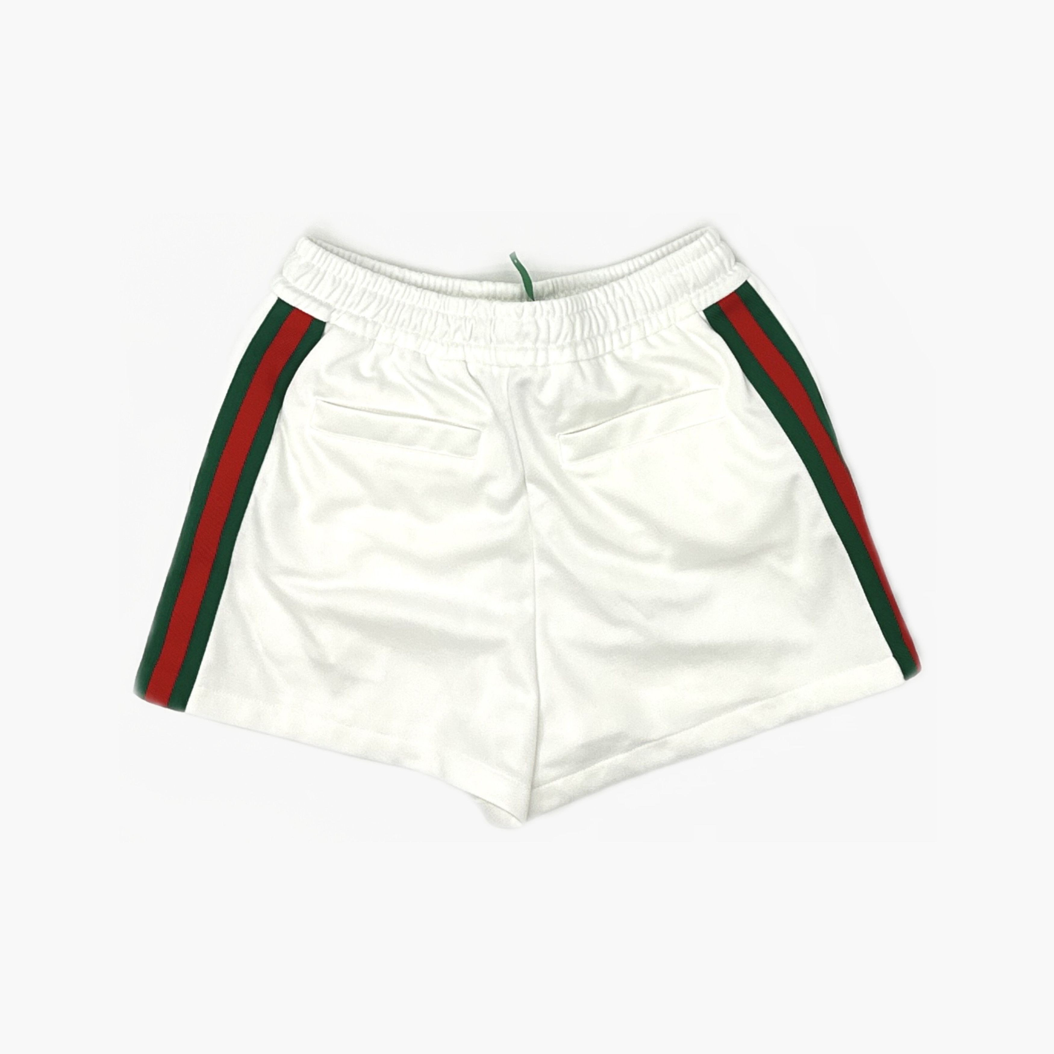 Gucci Gucci Web Stripe Shorts White Size XS Size US 28 / EU 44 - 2 Thumbnail