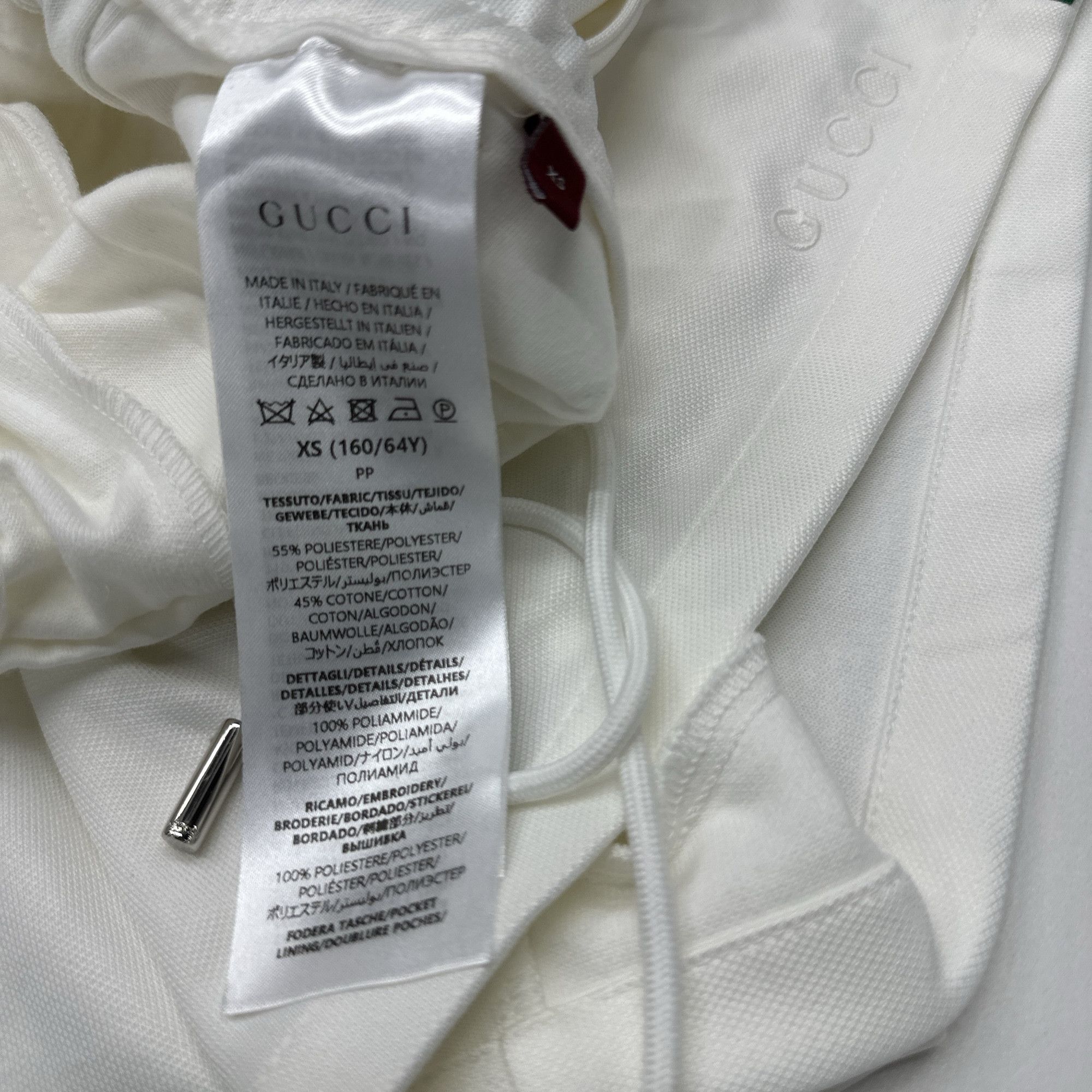 Gucci Gucci Web Stripe Shorts White Size XS Size US 28 / EU 44 - 6 Thumbnail