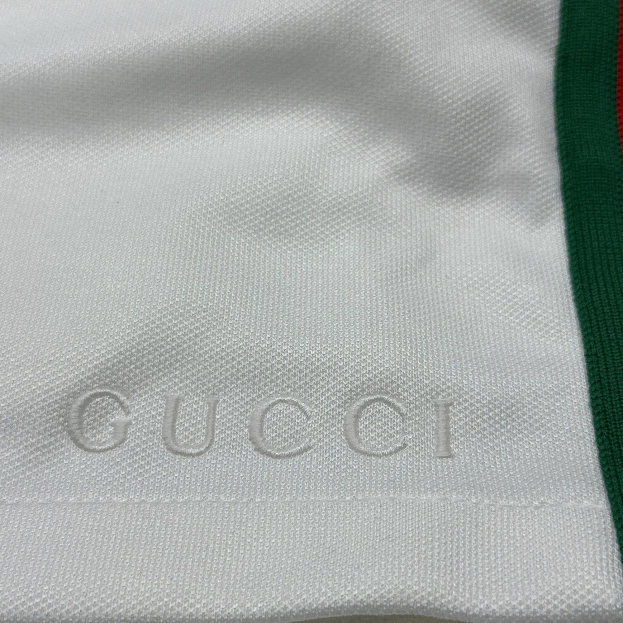 Gucci Gucci Web Stripe Shorts White Size XS Size US 28 / EU 44 - 5 Thumbnail