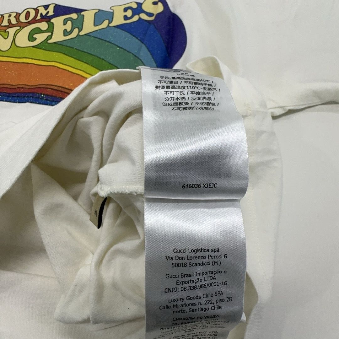 Gucci Gucci Souvenir From Los Angeles T-Shirt Size XL Size US XL / EU 56 / 4 - 3 Thumbnail
