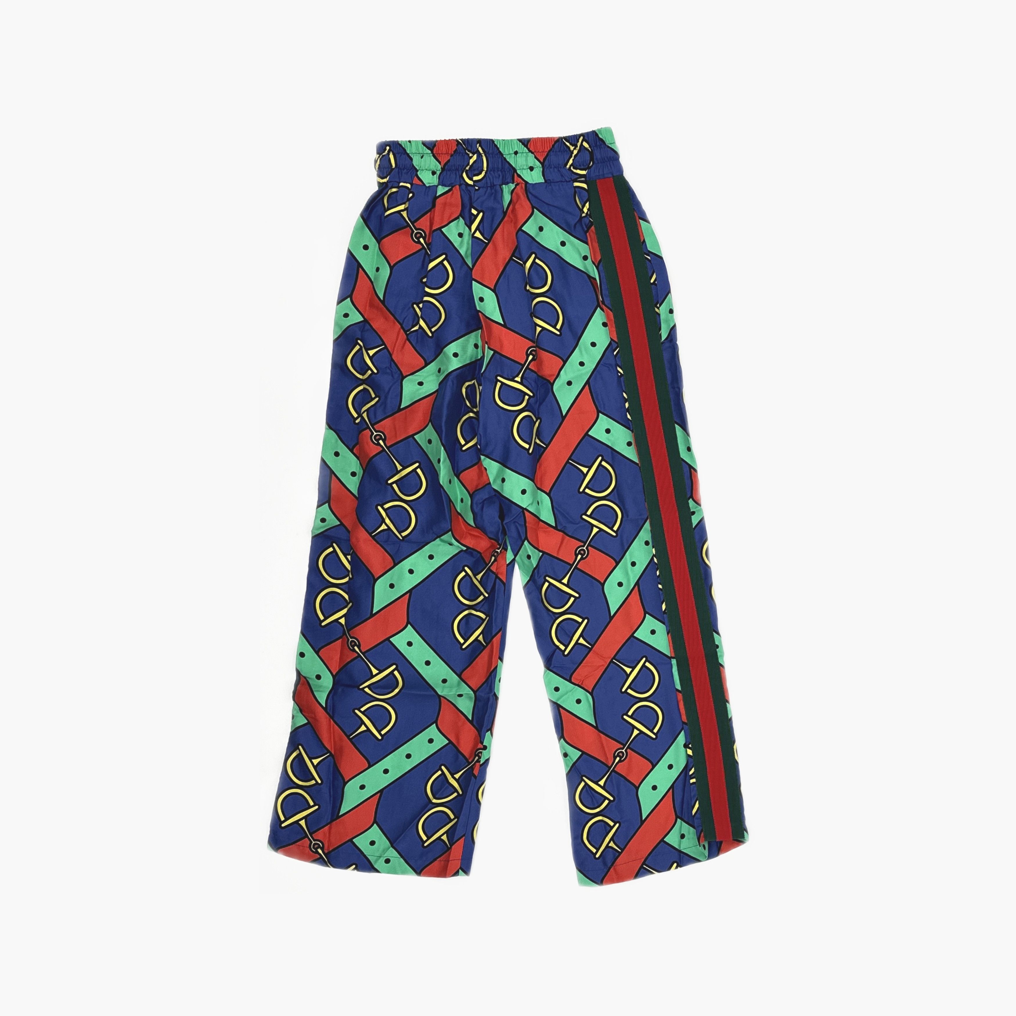 Gucci Gucci Printed Silk Drawstring Pants Size XXS Size 24" / US 00 / IT 34 - 2 Thumbnail