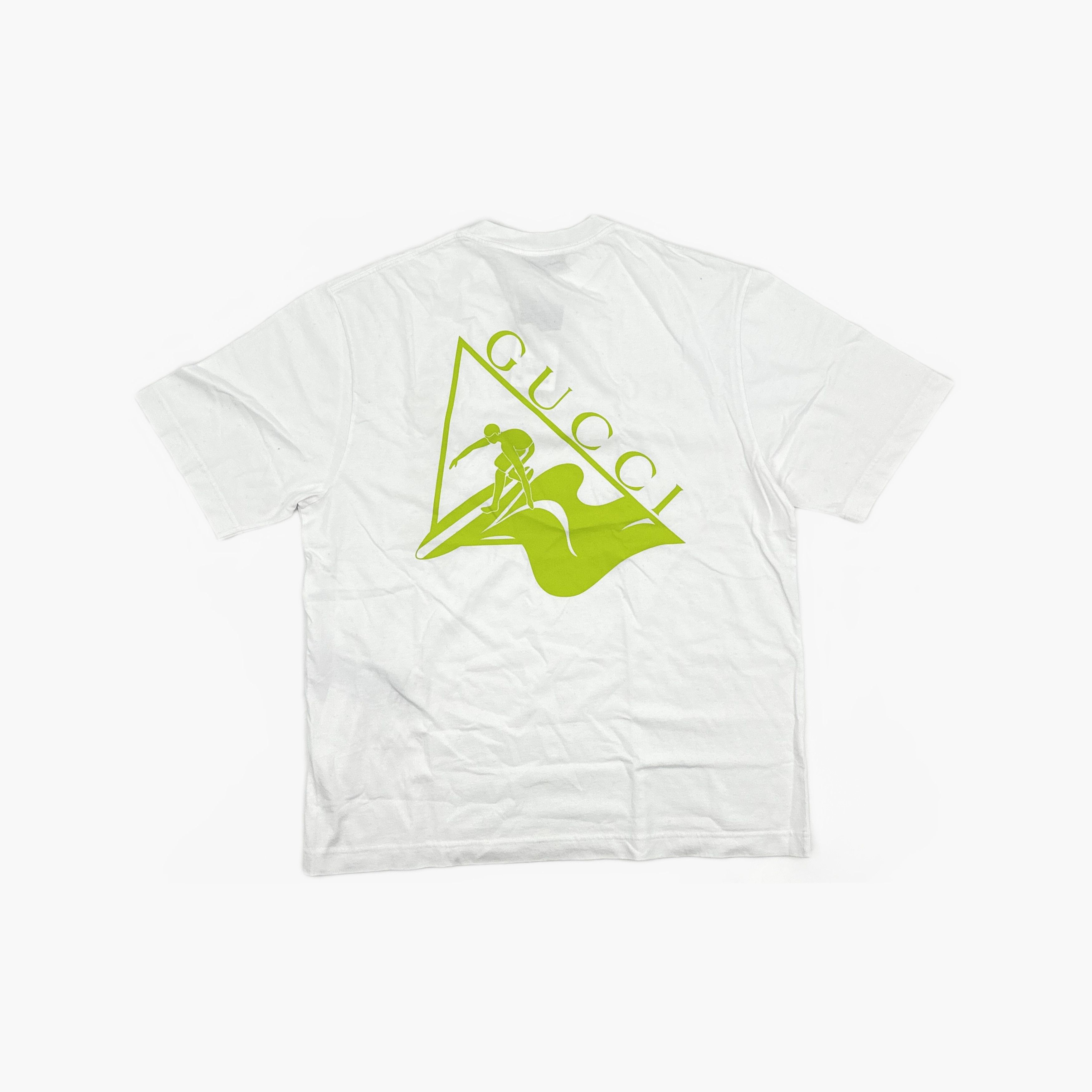 Gucci Gucci Logo Graphic T-Shirt Size M Size US M / EU 48-50 / 2 - 2 Thumbnail