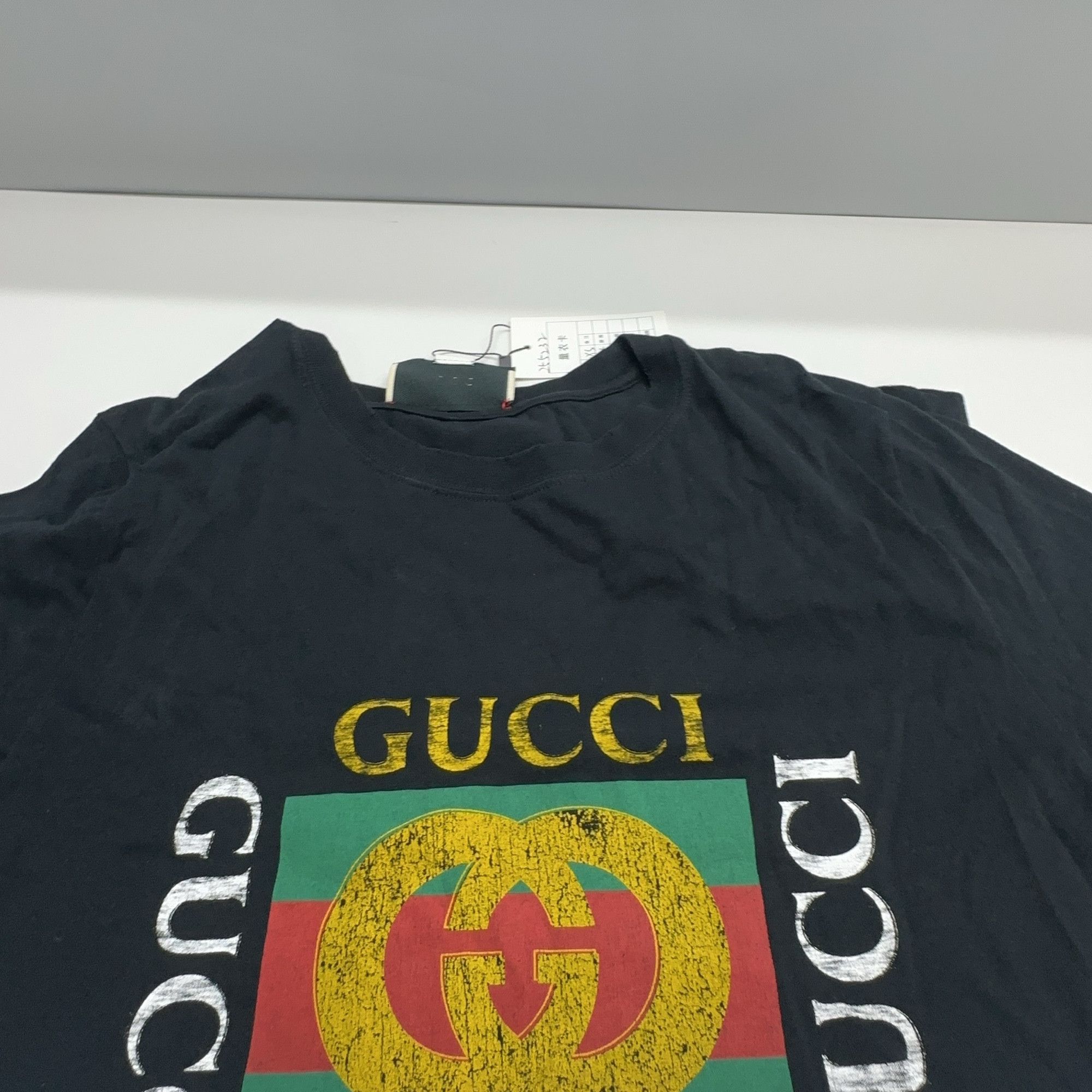 Gucci Gucci Vintage Logo T-Shirt Black Size XS Size US XS / EU 42 / 0 - 8 Thumbnail