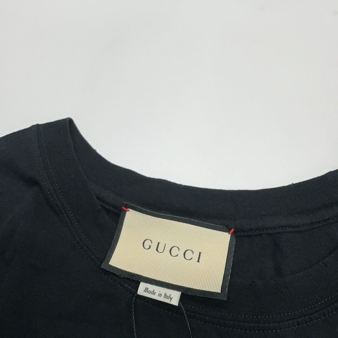 Gucci Gucci Vintage Logo T-Shirt Black Size XS Size US XS / EU 42 / 0 - 5 Thumbnail