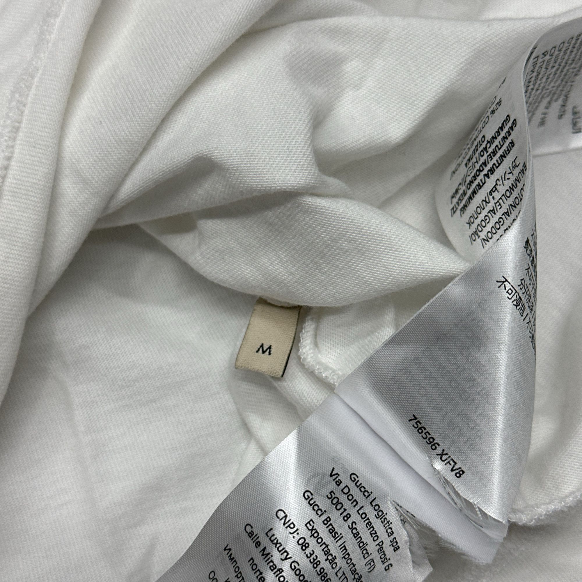 Gucci Gucci 1921 Logo Embroidered T-Shirt Size M Size M / US 6-8 / IT 42-44 - 3 Thumbnail