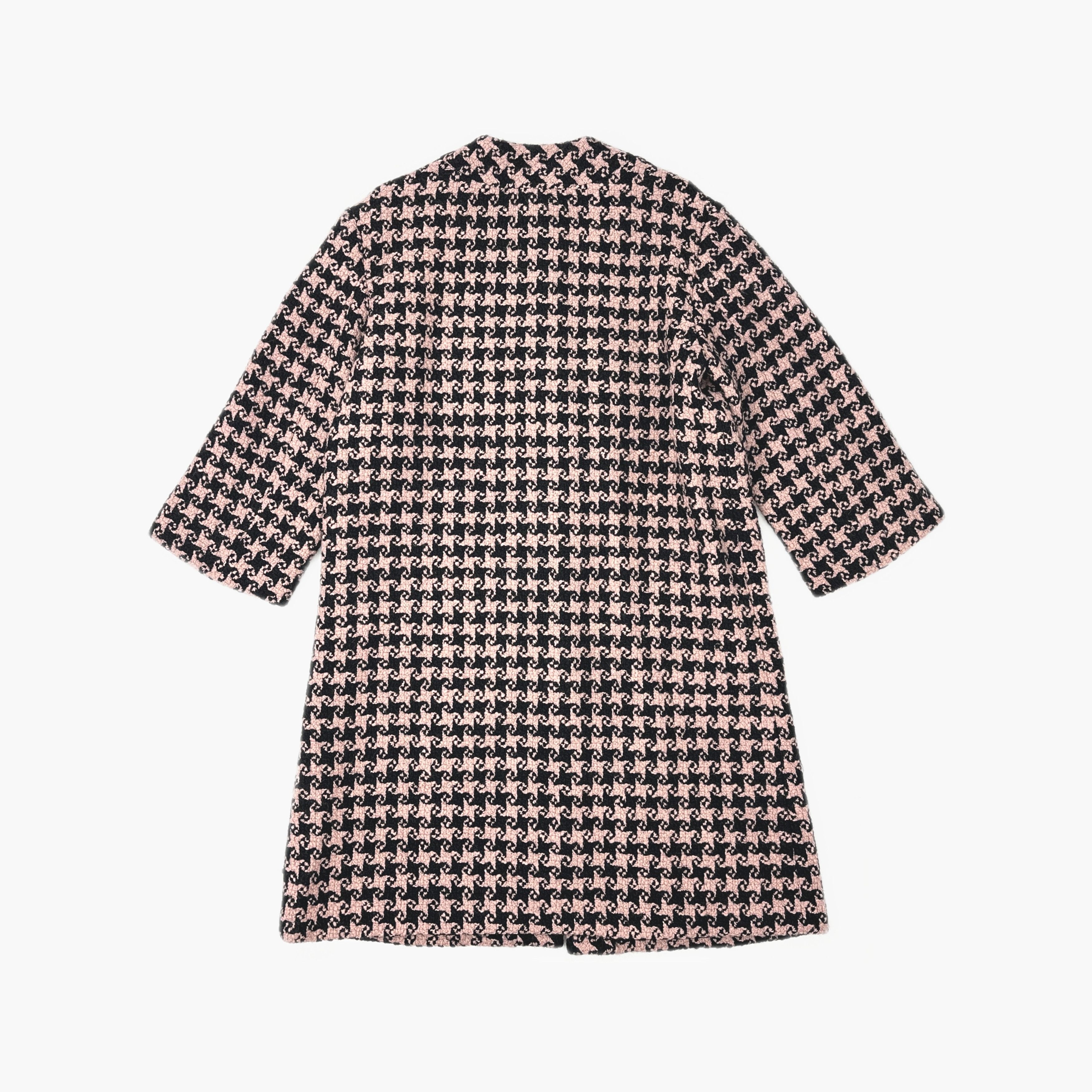 Gucci Gucci Houndstooth Wool Coat Size 40 Size S / US 4 / IT 40 - 2 Thumbnail
