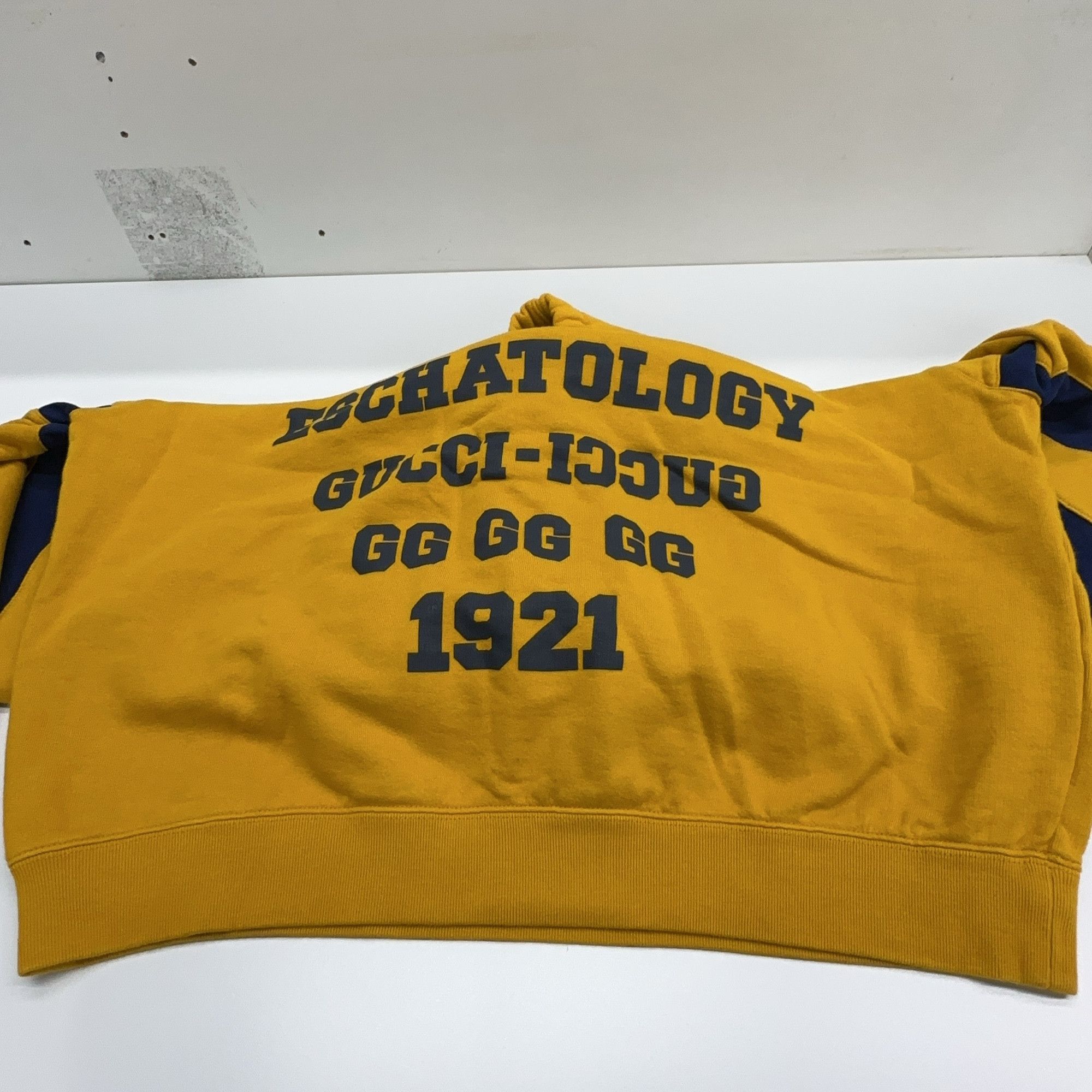 Gucci Gucci Eschatology Logo Hoodie Size M Size US M / EU 48-50 / 2 - 6 Thumbnail