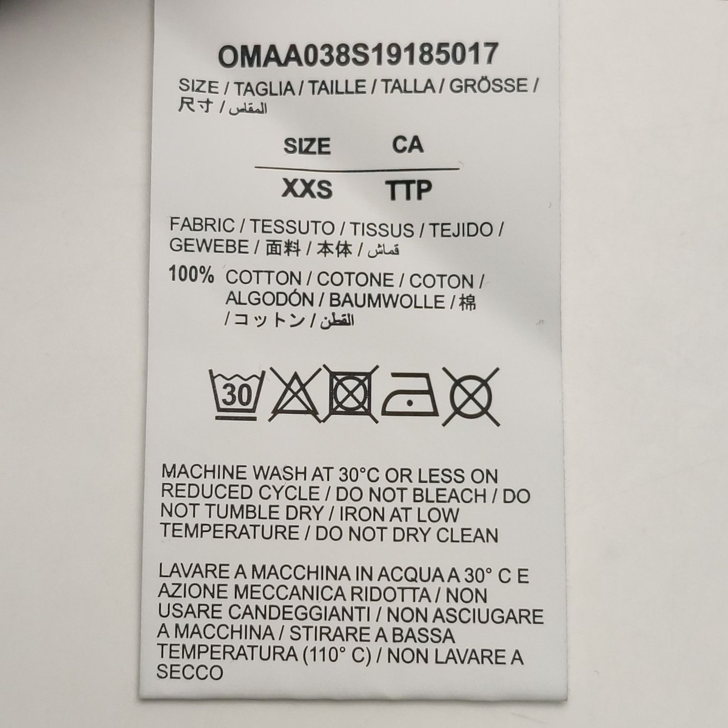 Off-White Off-White Men xxs Short Sleeve Shirts Size US XXS / EU 40 - 8 Thumbnail
