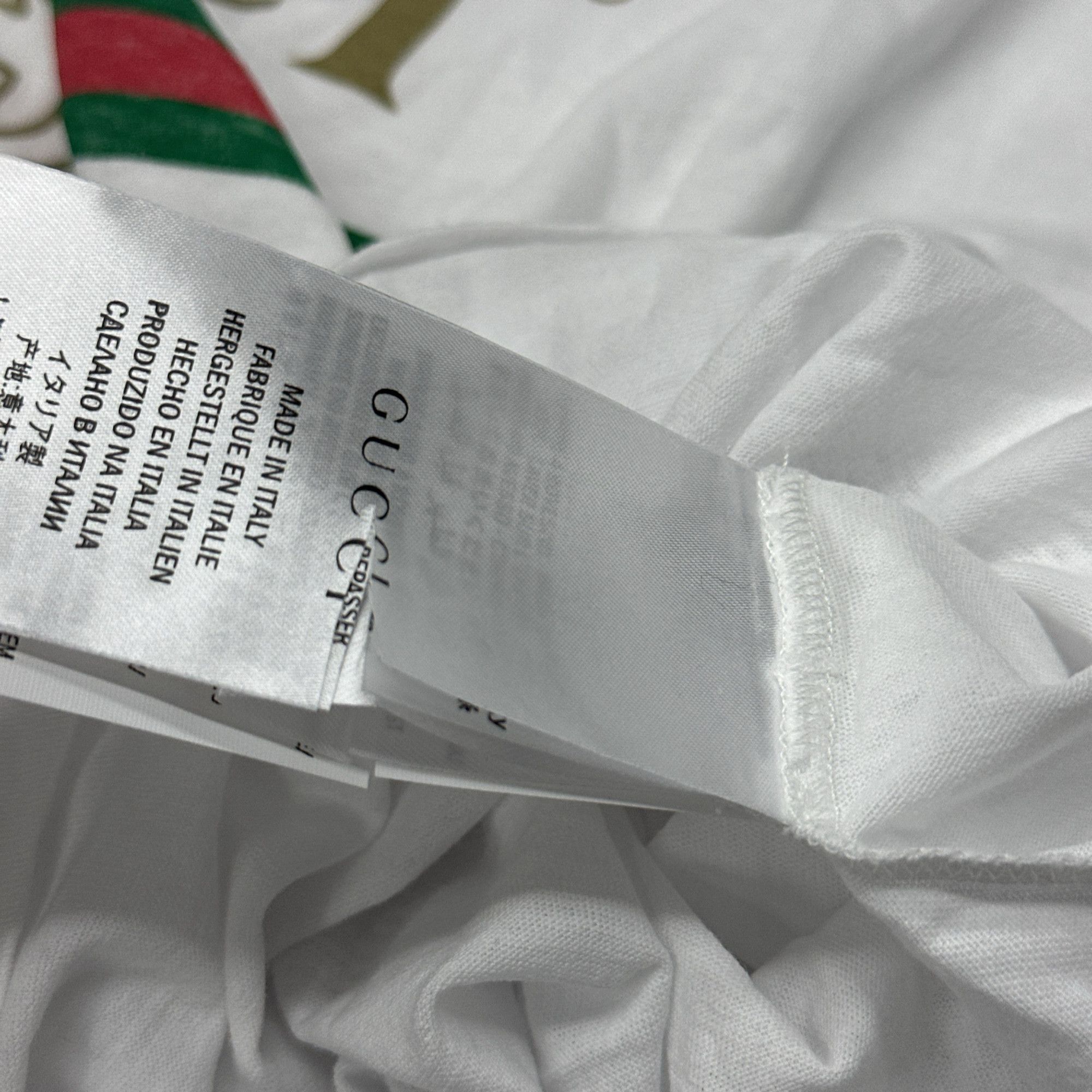 Gucci Gucci Logo Print Short Sleeve T-Shirt Size XL Size US XL / EU 56 / 4 - 5 Thumbnail