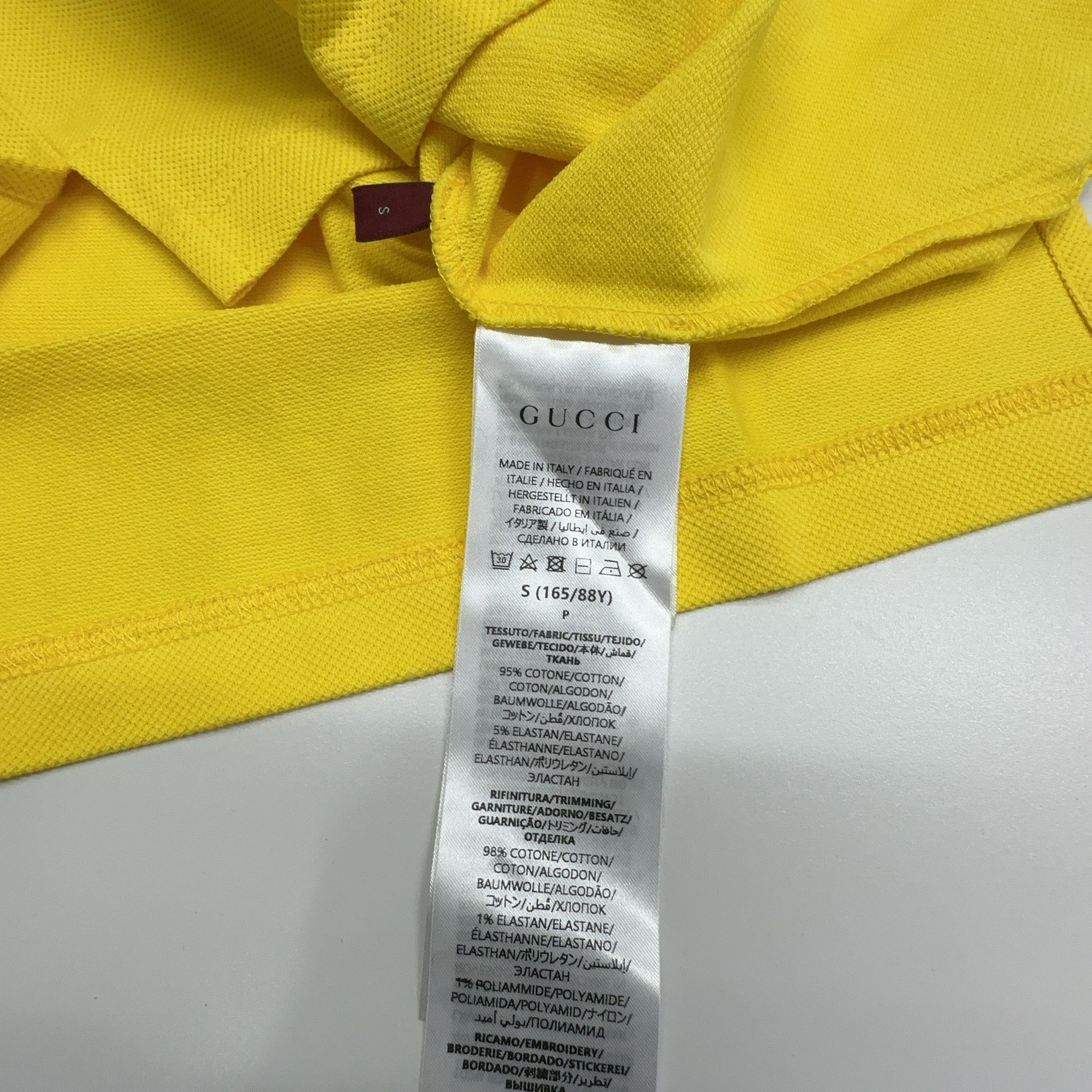 Gucci Gucci Logo Embroidery Polo Shirt Size S Size S / US 4 / IT 40 - 3 Thumbnail