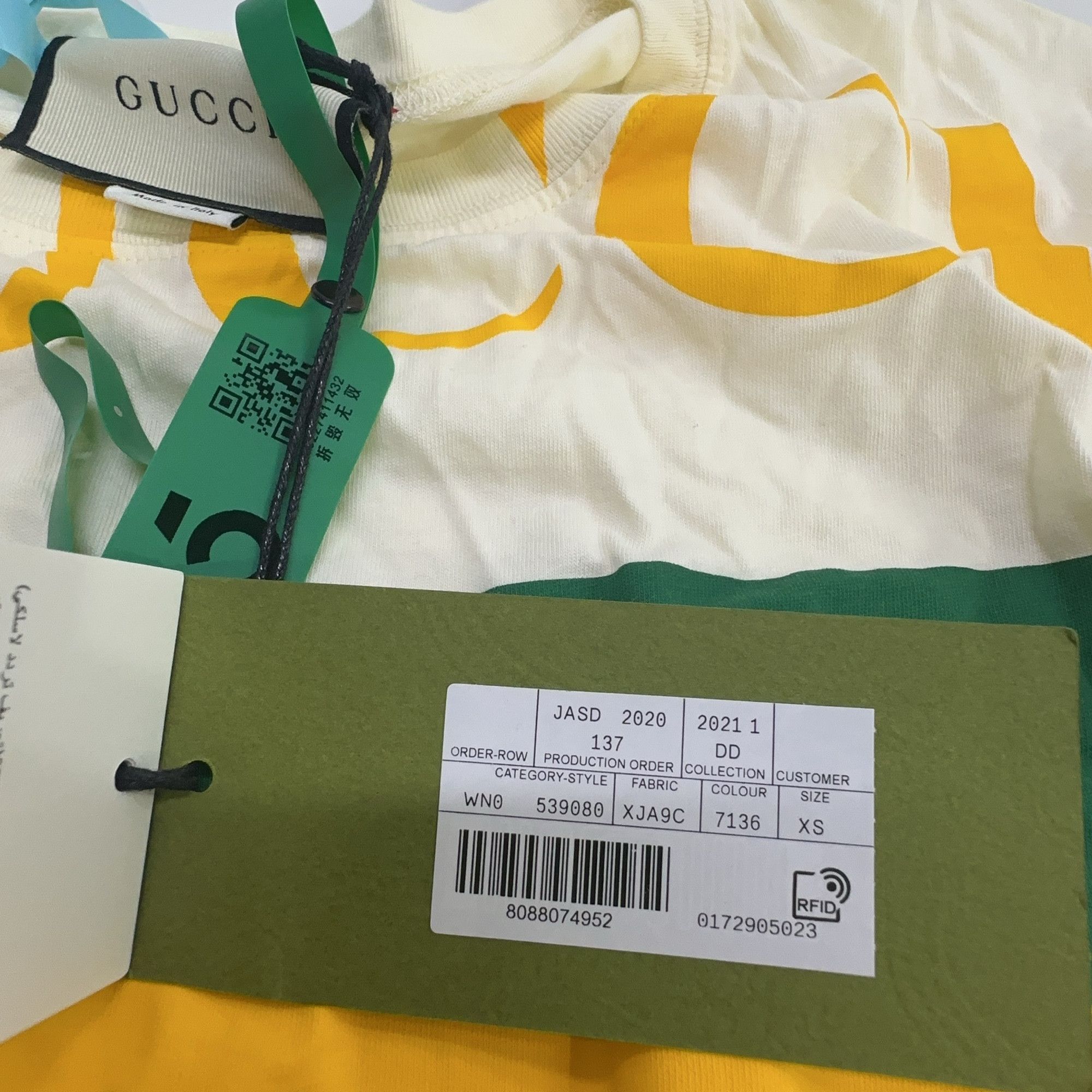 Gucci Gucci Logo Graphic T-Shirt Size XS Size XS / US 0-2 / IT 36-38 - 4 Thumbnail