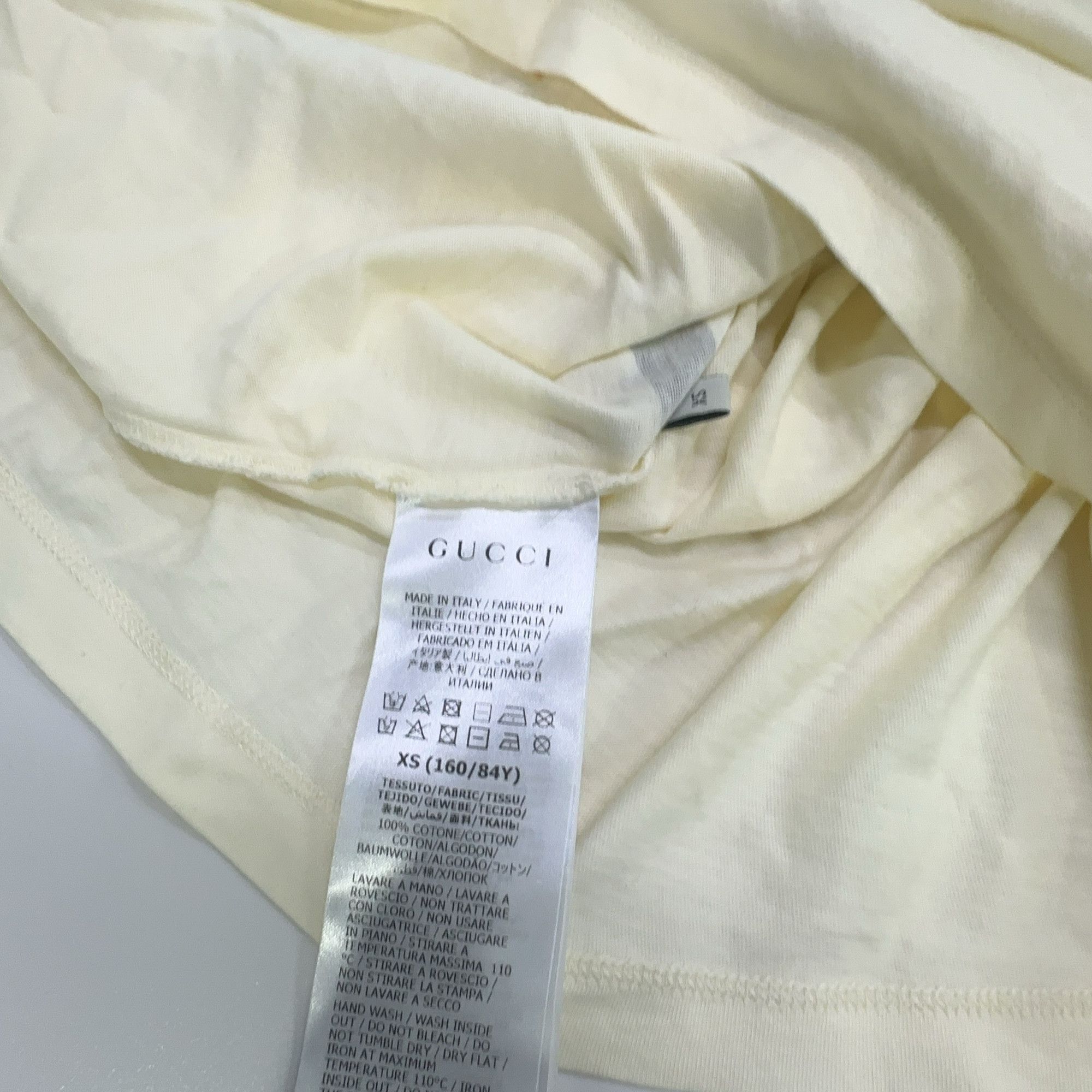 Gucci Gucci Logo Graphic T-Shirt Size XS Size XS / US 0-2 / IT 36-38 - 5 Thumbnail