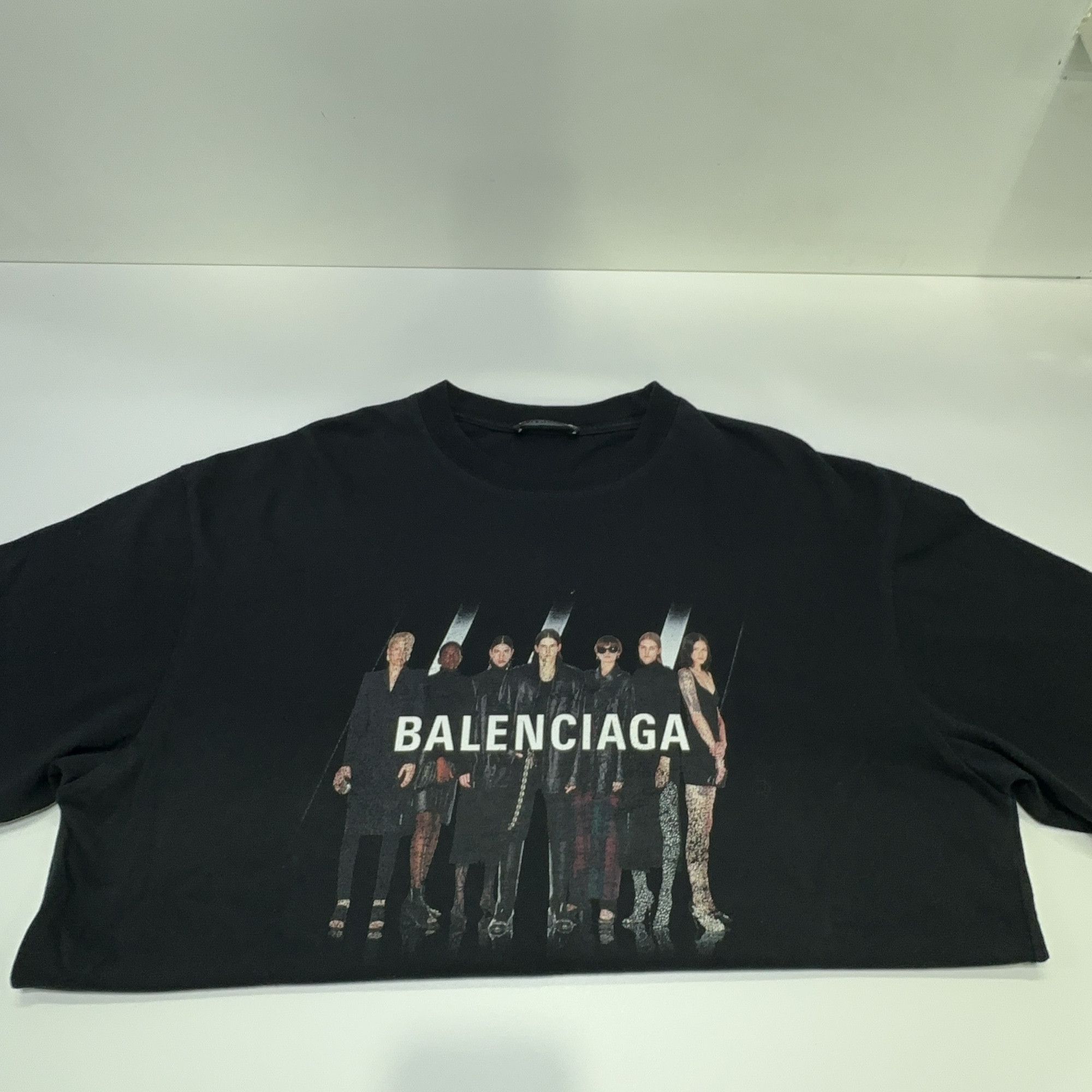 Balenciaga Balenciaga Runway Print T-Shirt Size M Size US M / EU 48-50 / 2 - 6 Thumbnail