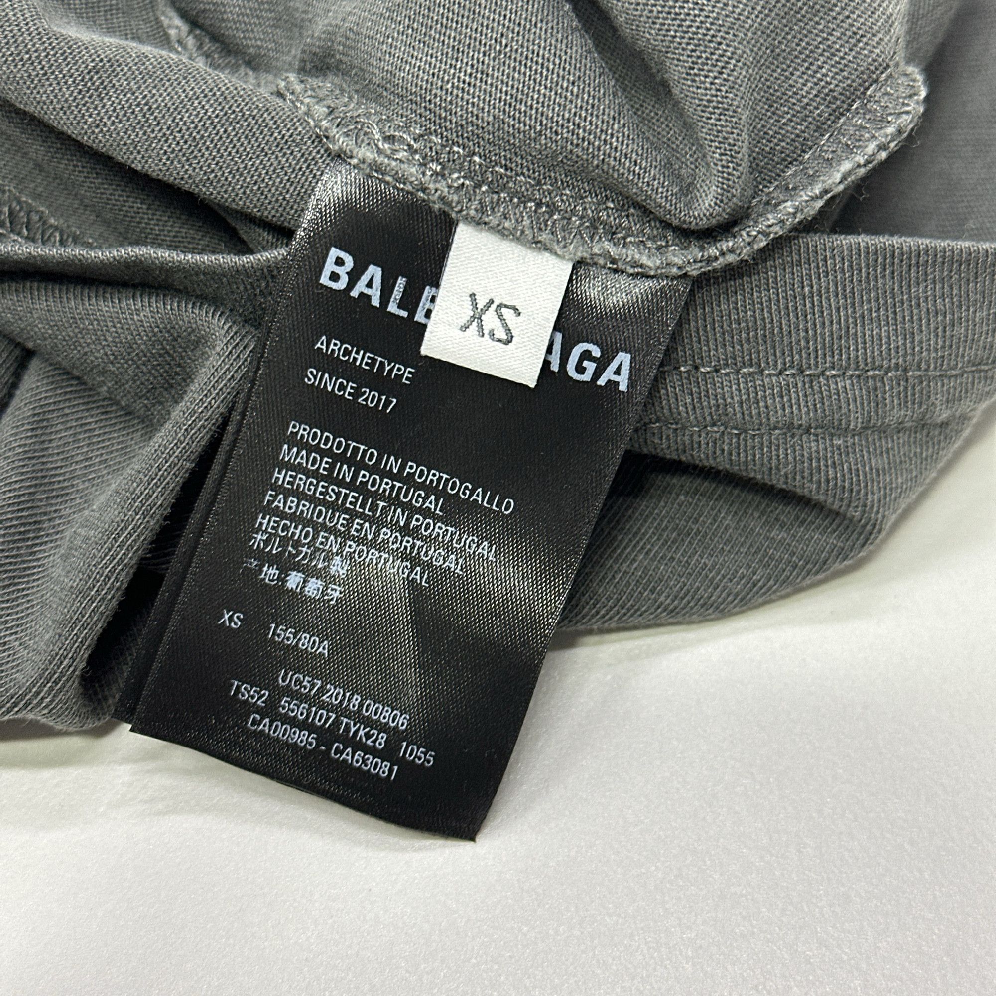 Balenciaga Balenciaga Logo Short Sleeve T-Shirt Size XS Size XS / US 0-2 / IT 36-38 - 2 Thumbnail