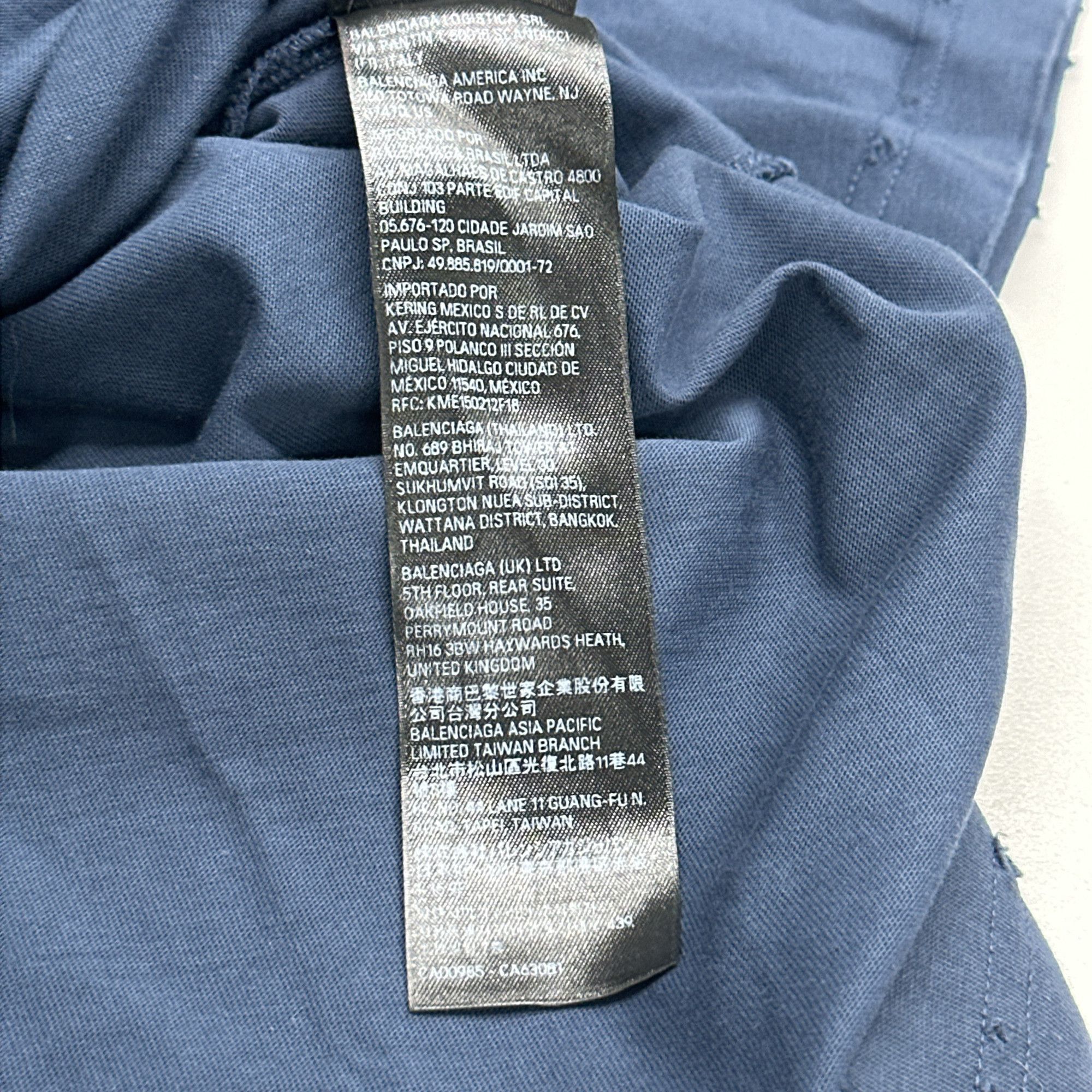 Balenciaga Balenciaga Crypto Print T-Shirt Size M Size US M / EU 48-50 / 2 - 5 Thumbnail