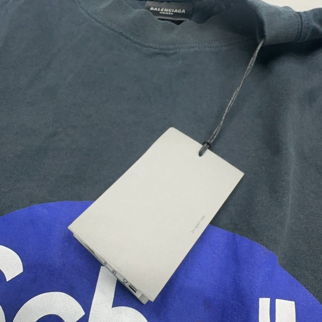 Balenciaga Balenciaga x Scholl Logo T-Shirt Size L Size US L / EU 52-54 / 3 - 6 Thumbnail