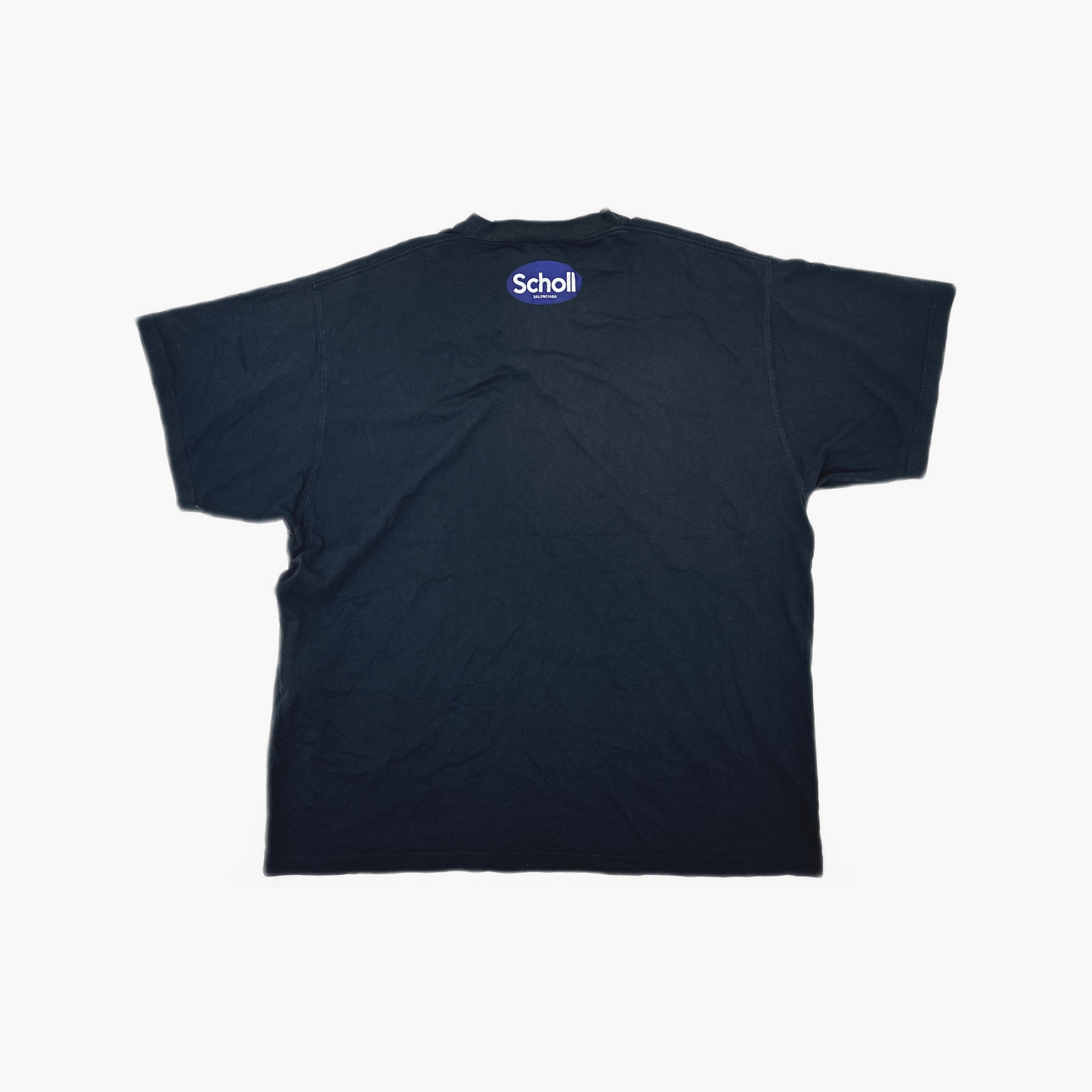 Balenciaga Balenciaga x Scholl Logo T-Shirt Size L Size US L / EU 52-54 / 3 - 2 Thumbnail