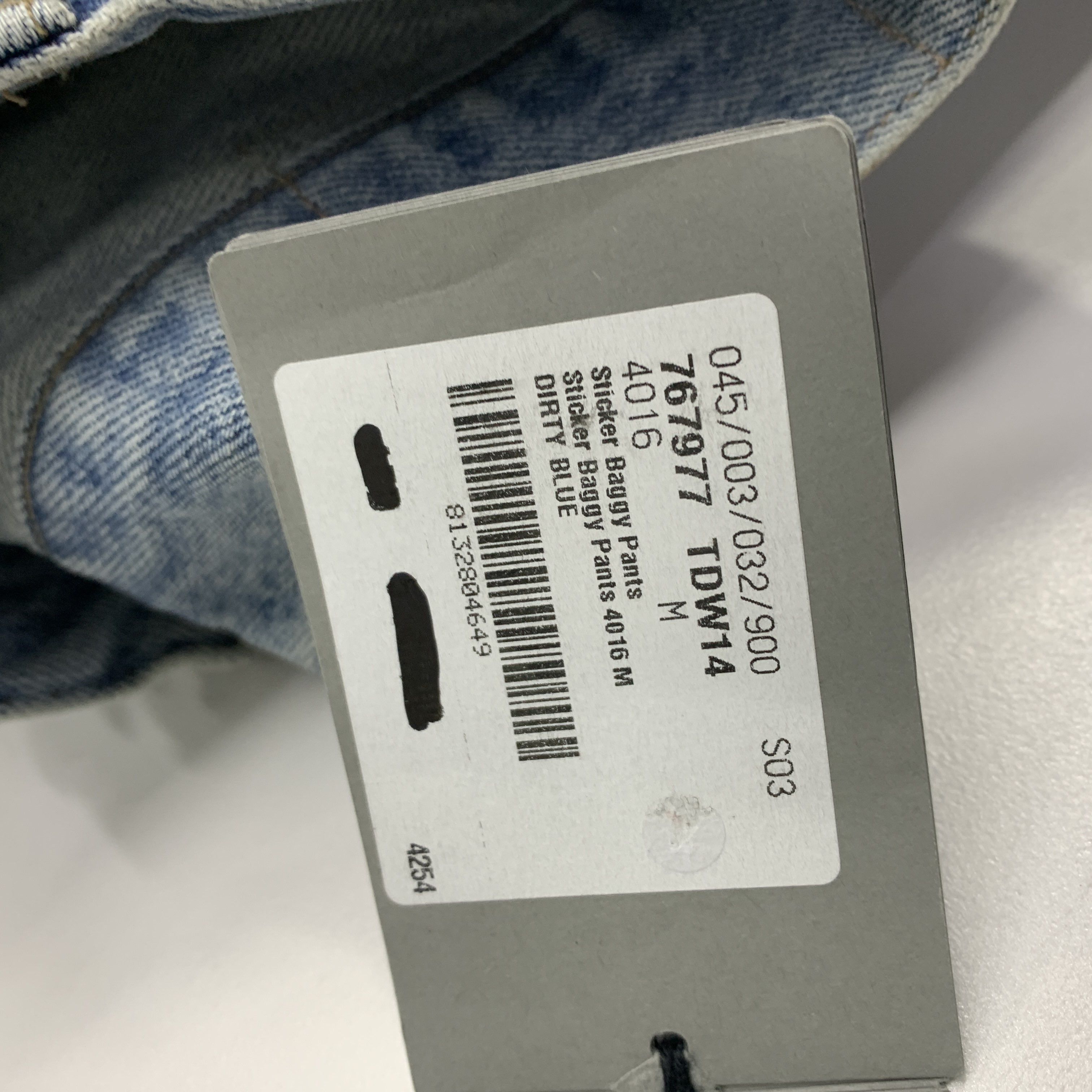 Balenciaga Balenciaga Sticker Jeans Size M Size US 32 / EU 48 - 2 Thumbnail