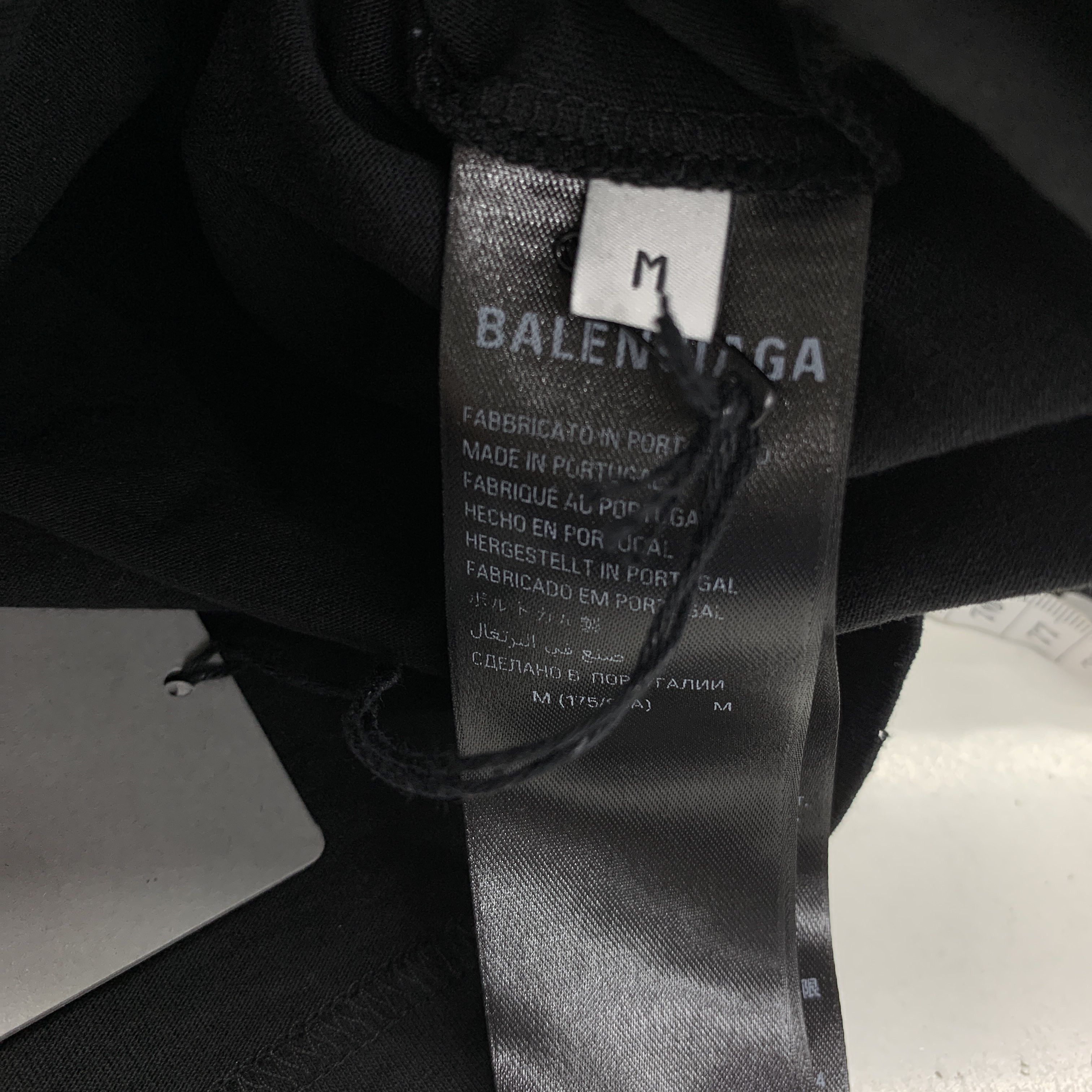 Balenciaga Balenciaga Spray Logo T-Shirt Size M Size US M / EU 48-50 / 2 - 3 Thumbnail