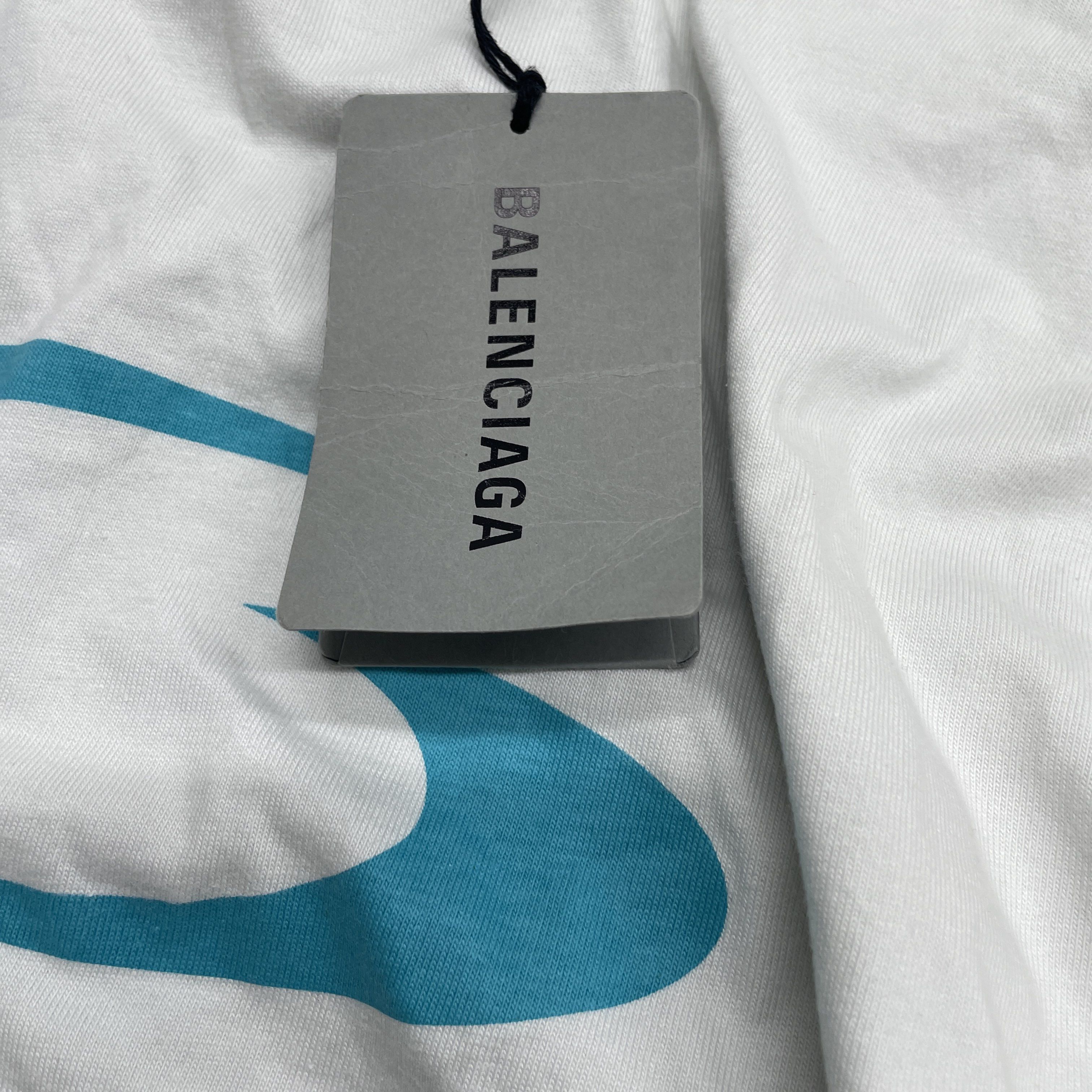 Balenciaga Balenciaga Logo Short Sleeve T-Shirt Size XS Size US XS / EU 42 / 0 - 4 Thumbnail