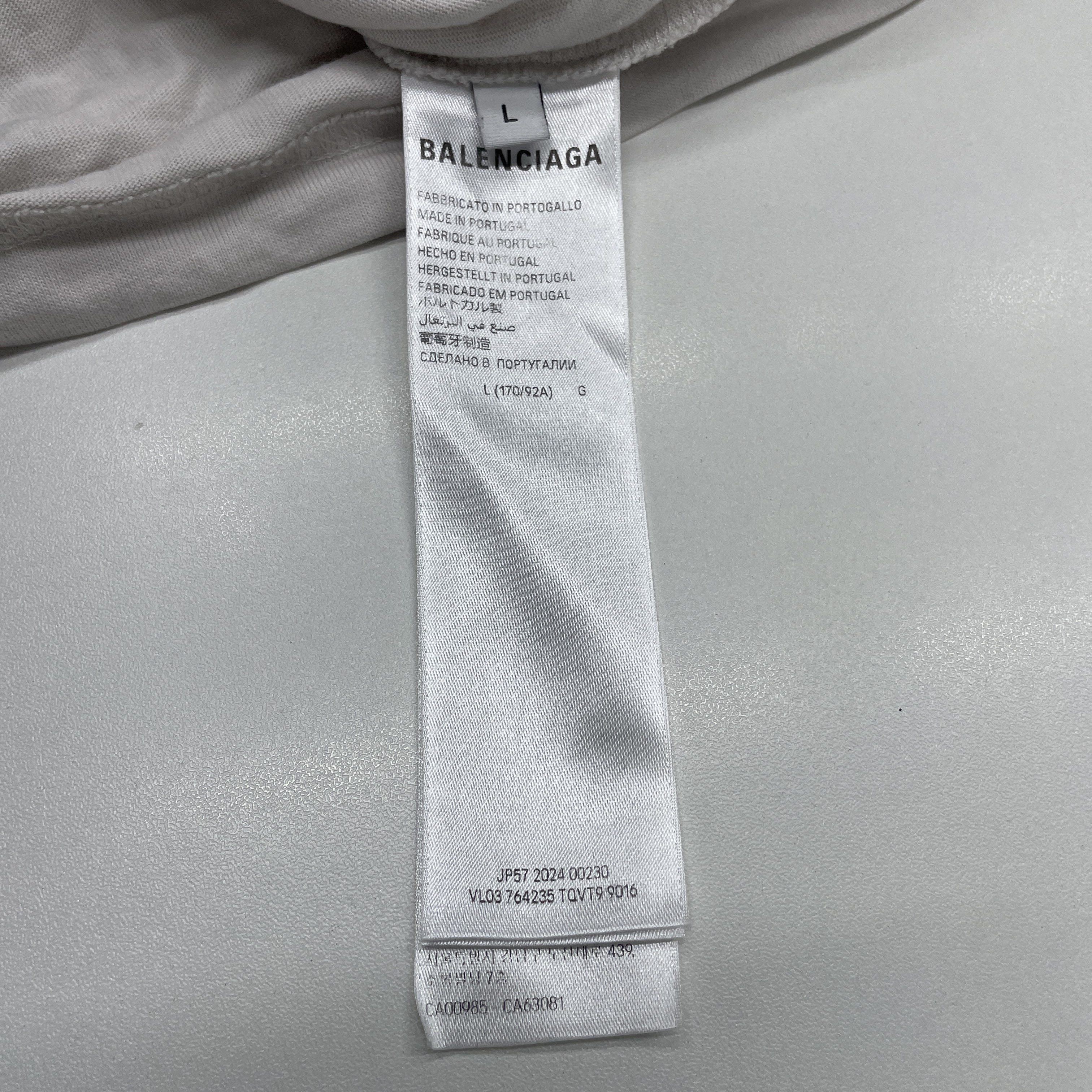 Balenciaga Balenciaga Activewear Logo T-Shirt Size L Size US L / EU 52-54 / 3 - 3 Thumbnail