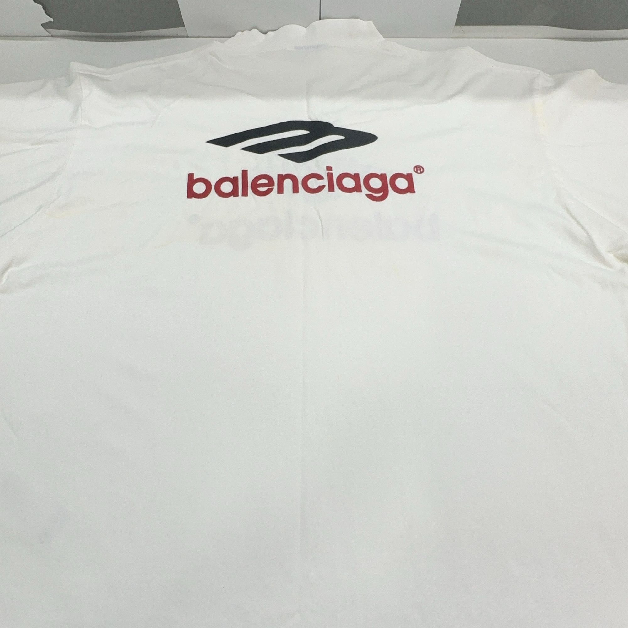 Balenciaga Balenciaga Logo Long Sleeve T-Shirt Size XS Size US XS / EU 42 / 0 - 8 Thumbnail