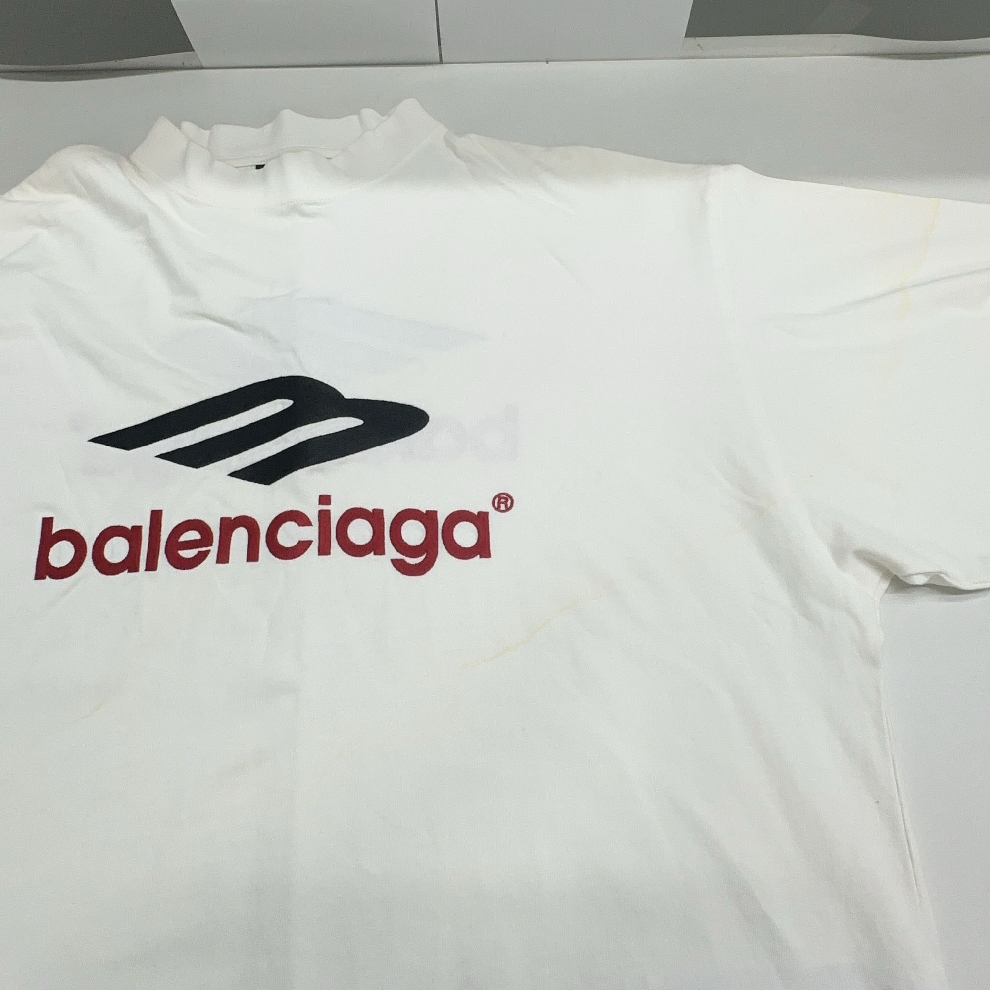 Balenciaga Balenciaga Logo Long Sleeve T-Shirt Size XS Size US XS / EU 42 / 0 - 6 Thumbnail