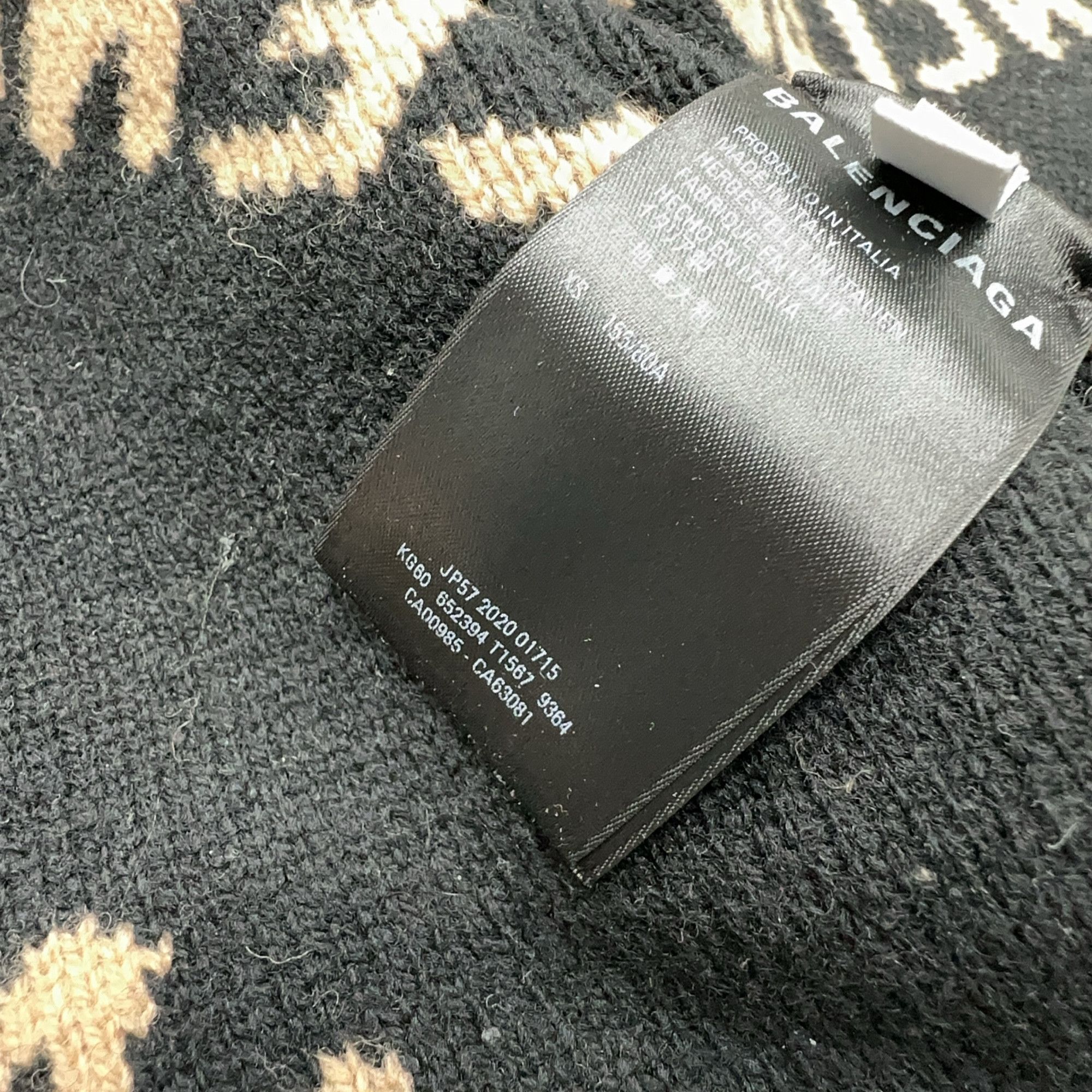 Balenciaga Balenciaga All-Over Logo Knit Cardigan Size XS Size XS / US 0-2 / IT 36-38 - 3 Thumbnail