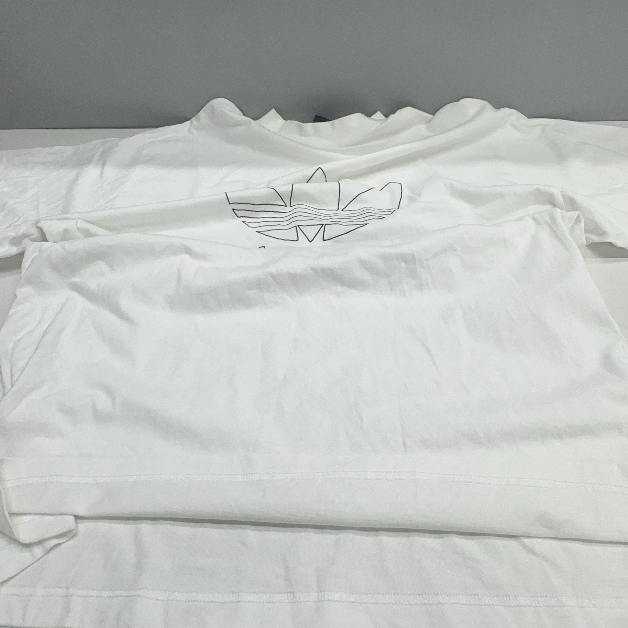 Adidas × Balenciaga Balenciaga x Adidas Logo T-Shirt White Size 1 Size US S / EU 44-46 / 1 - 7 Thumbnail