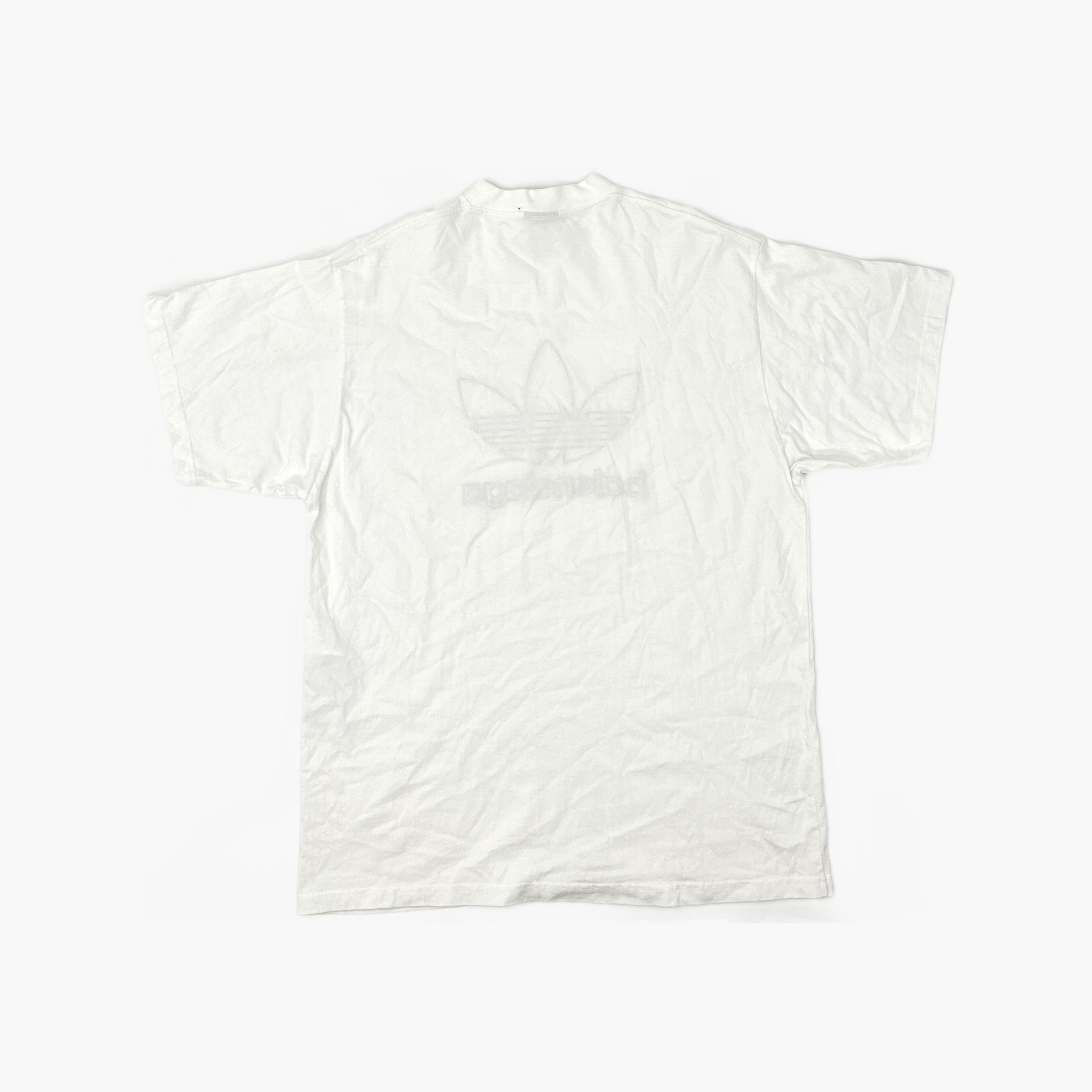 Adidas × Balenciaga Balenciaga x Adidas Logo T-Shirt White Size 1 Size US S / EU 44-46 / 1 - 2 Thumbnail