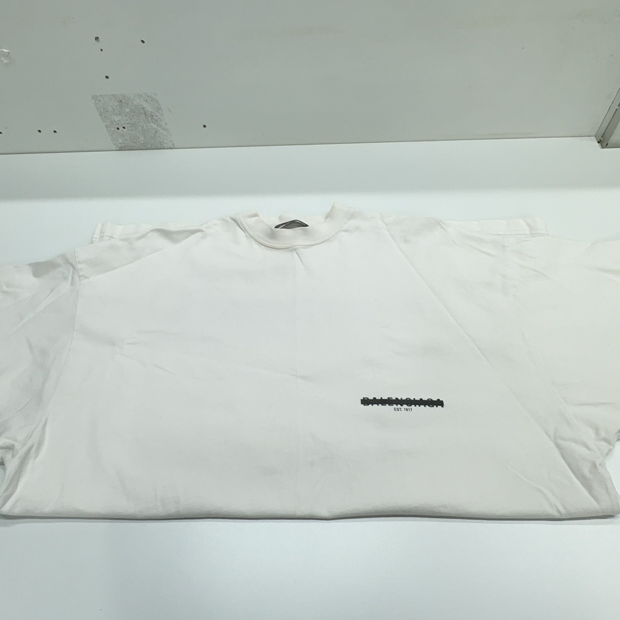 Balenciaga Balenciaga Logo Print T-Shirt Size L Size US L / EU 52-54 / 3 - 7 Thumbnail