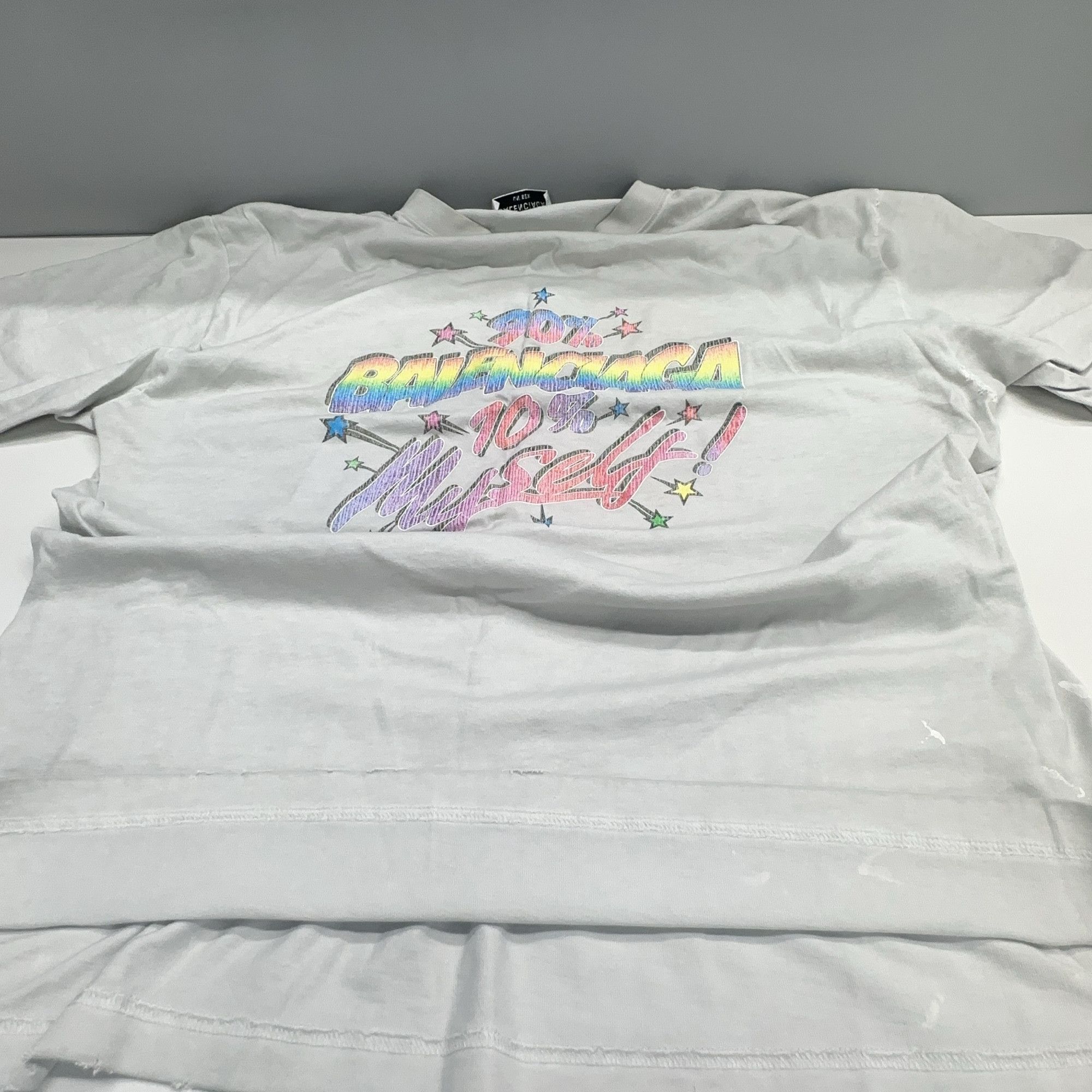Balenciaga Balenciaga 90/10 Graphic T-Shirt Size S Size S / US 4 / IT 40 - 7 Thumbnail