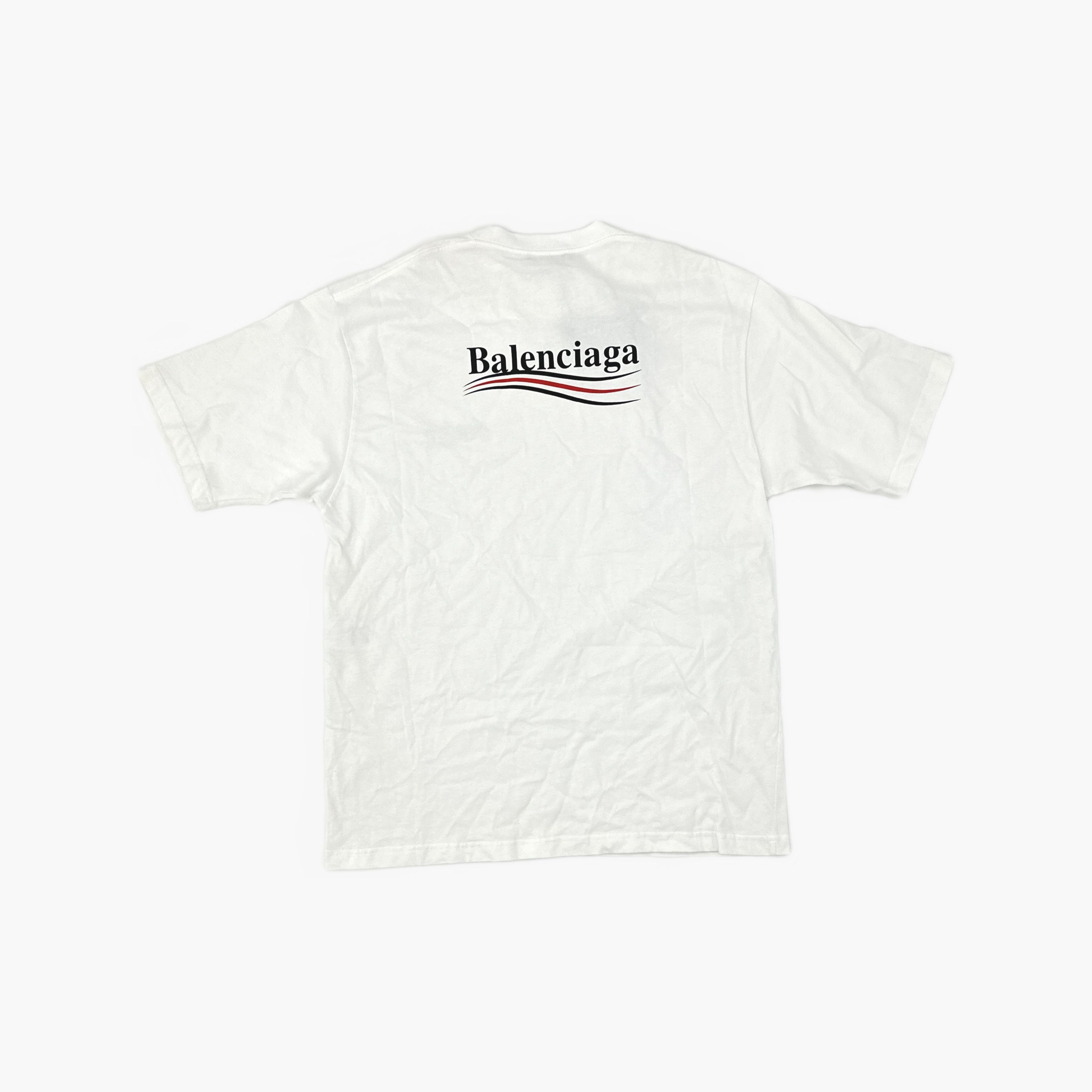 Balenciaga Balenciaga Political Campaign T-Shirt Size S Size US S / EU 44-46 / 1 - 2 Thumbnail