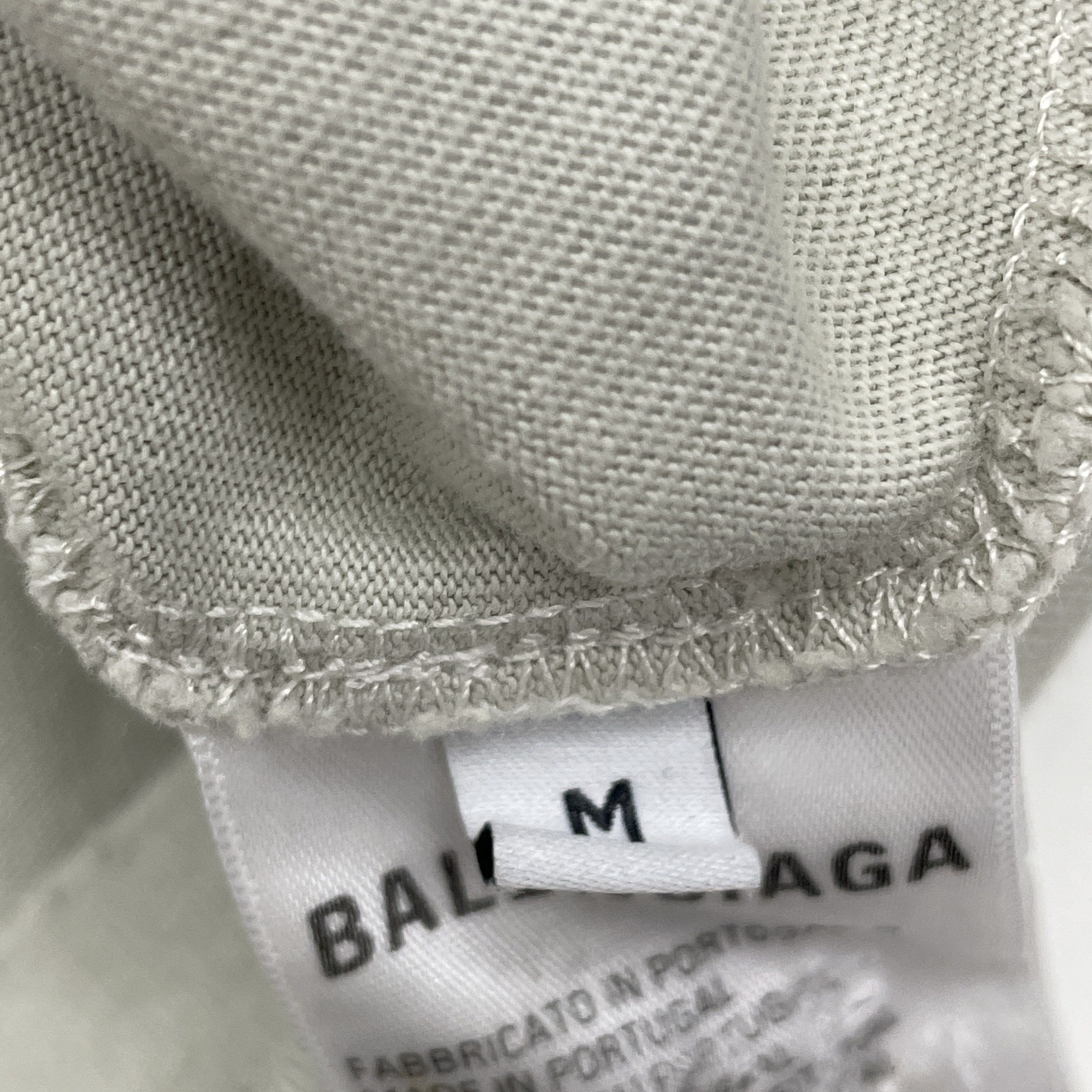Balenciaga Balenciaga Logo Print Short Sleeve T-Shirt Size M Size US M / EU 48-50 / 2 - 3 Thumbnail