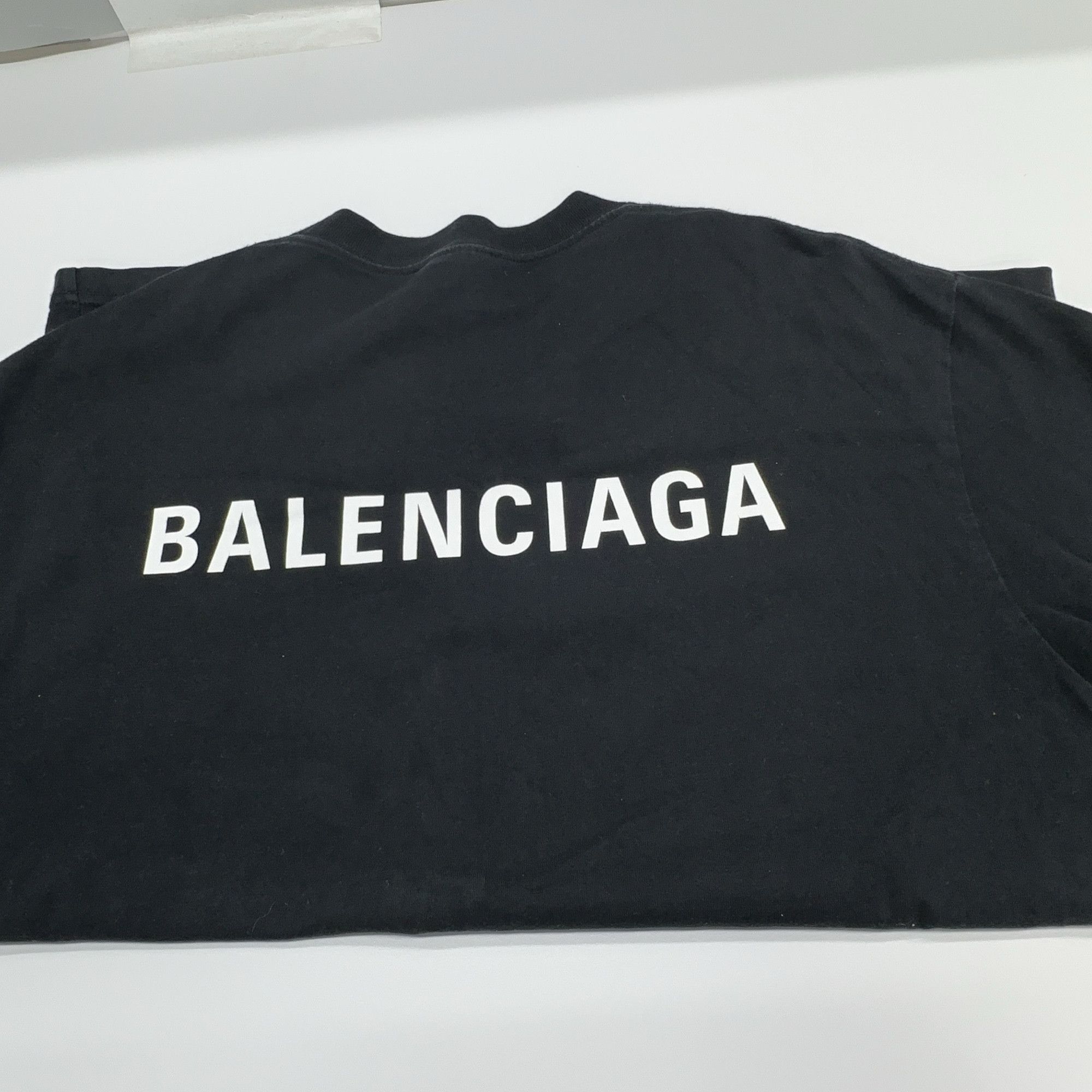 Balenciaga Balenciaga Logo Print T-Shirt Size S Size US S / EU 44-46 / 1 - 10 Thumbnail