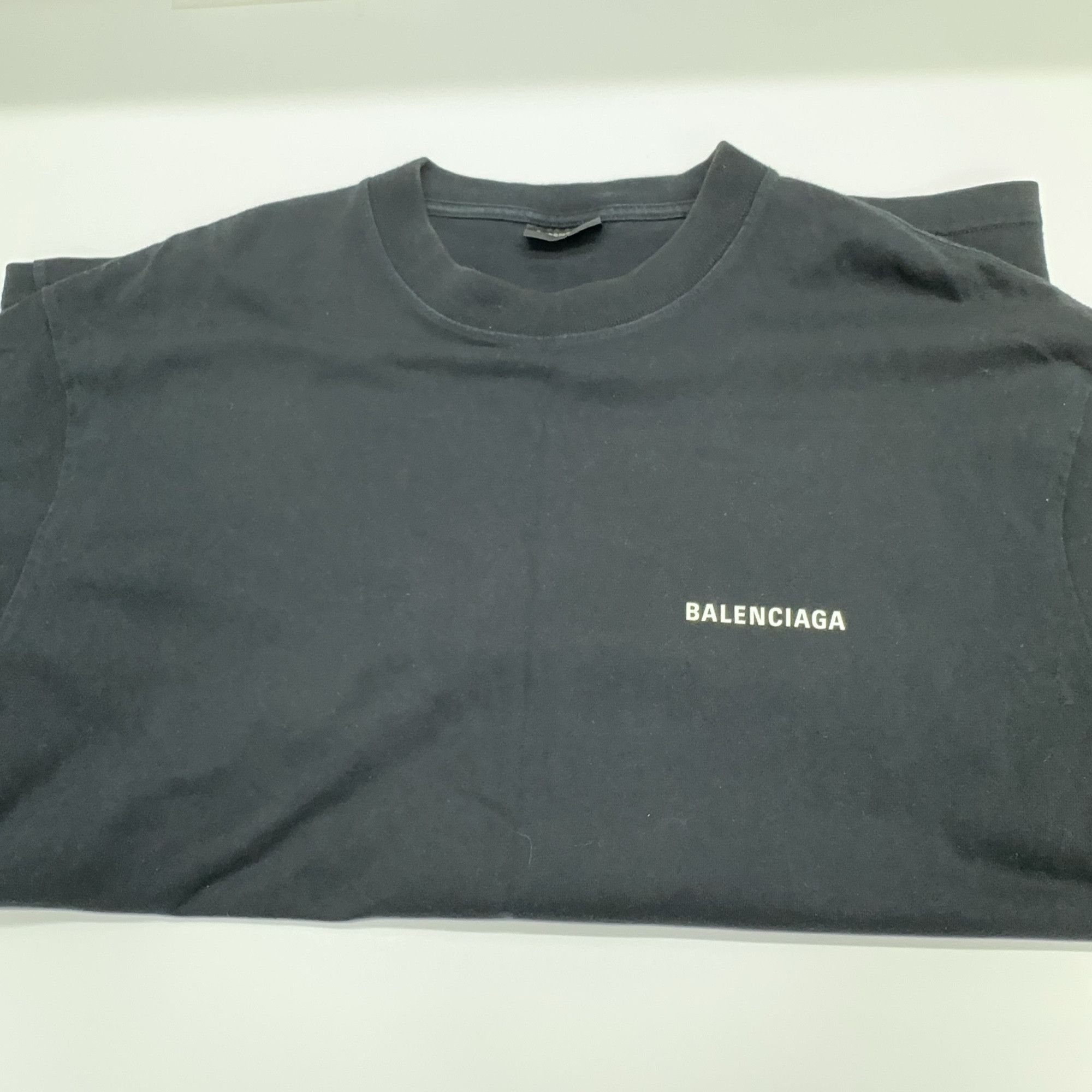 Balenciaga Balenciaga Logo Print T-Shirt Size S Size US S / EU 44-46 / 1 - 6 Thumbnail