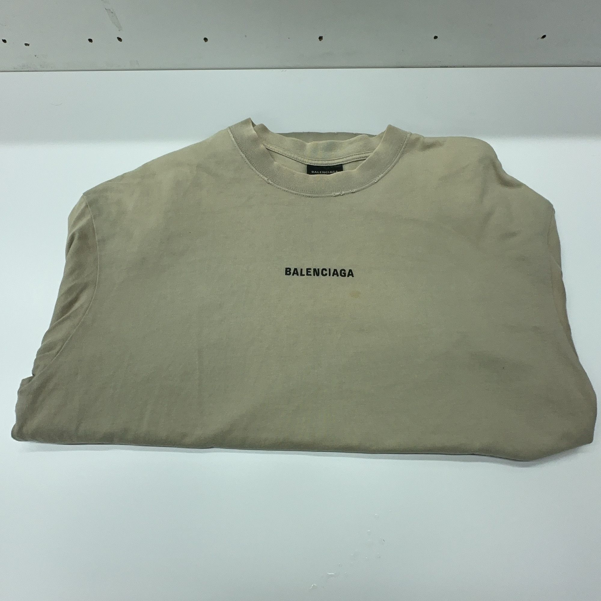 Balenciaga Balenciaga Logo Print T-Shirt Size S Size US S / EU 44-46 / 1 - 6 Thumbnail