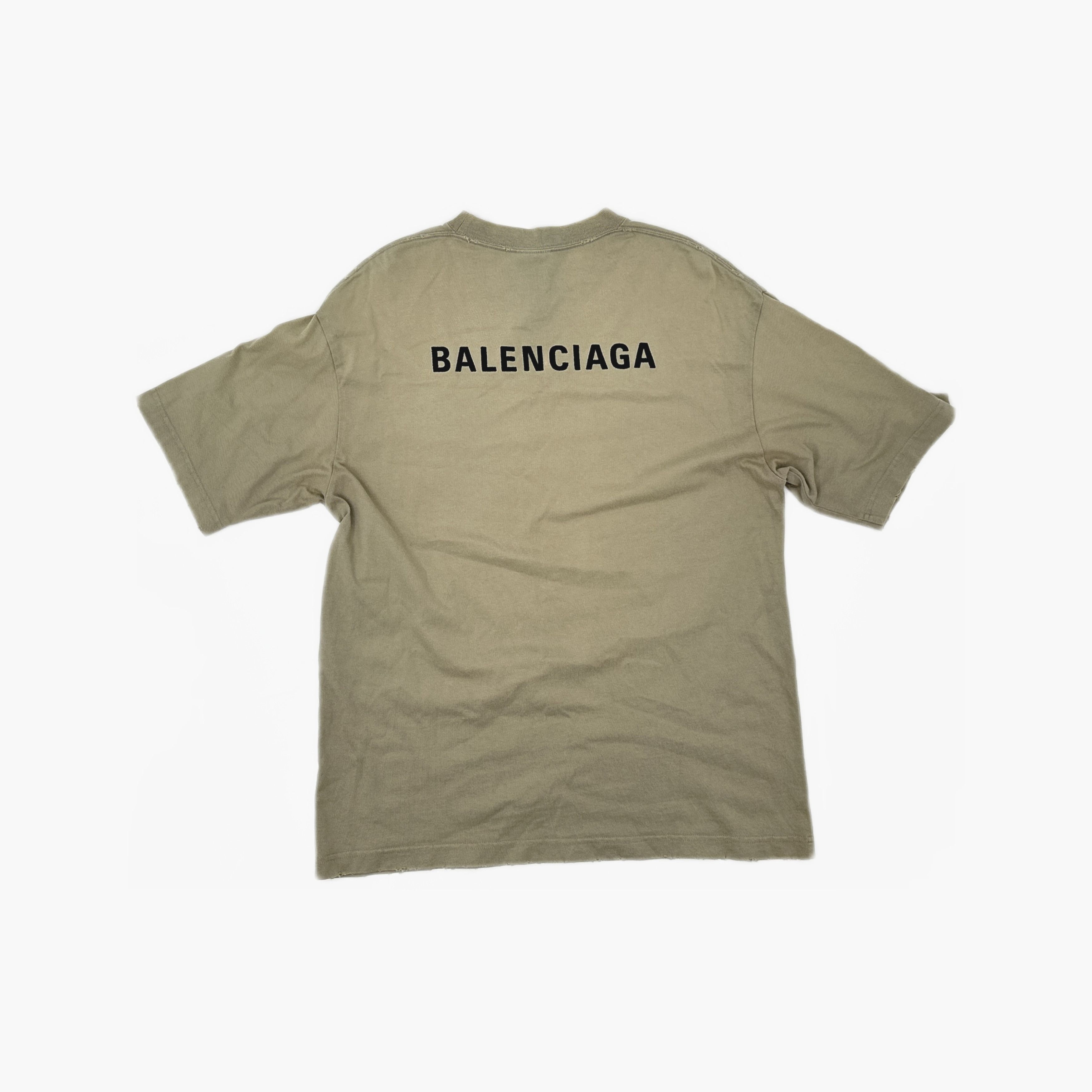 Balenciaga Balenciaga Logo Print T-Shirt Size S Size US S / EU 44-46 / 1 - 2 Thumbnail