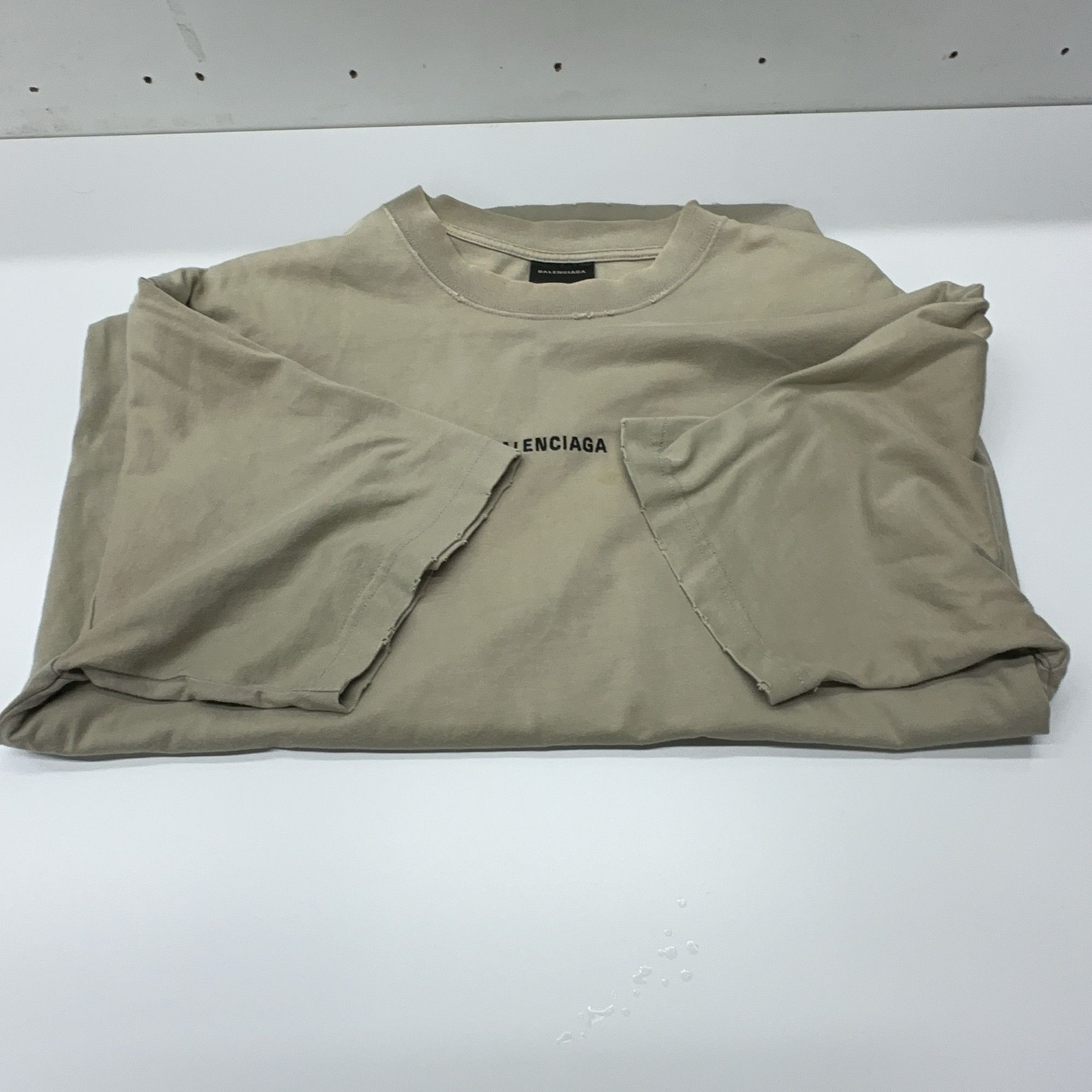 Balenciaga Balenciaga Logo Print T-Shirt Size S Size US S / EU 44-46 / 1 - 8 Thumbnail