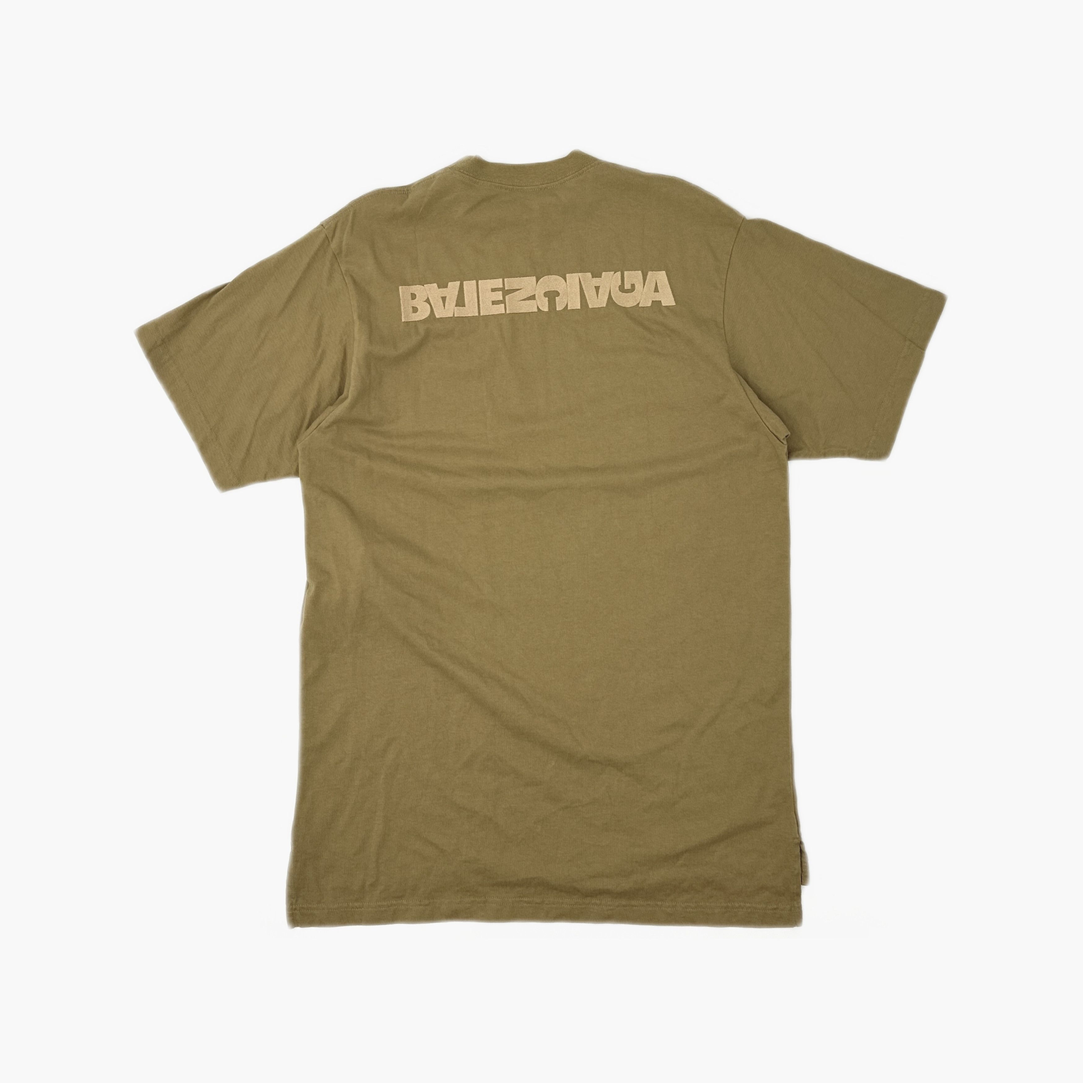 Balenciaga Balenciaga Embroidered Logo T-Shirt Size 1 Size US S / EU 44-46 / 1 - 2 Thumbnail
